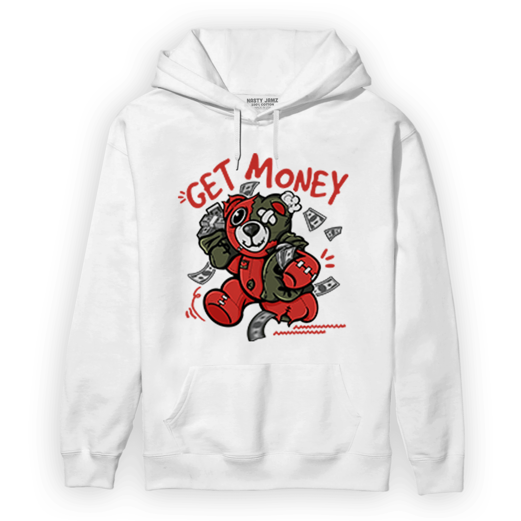 Dunk Low Mystic Red Hoodie Match Get Money BER - NastyJamz