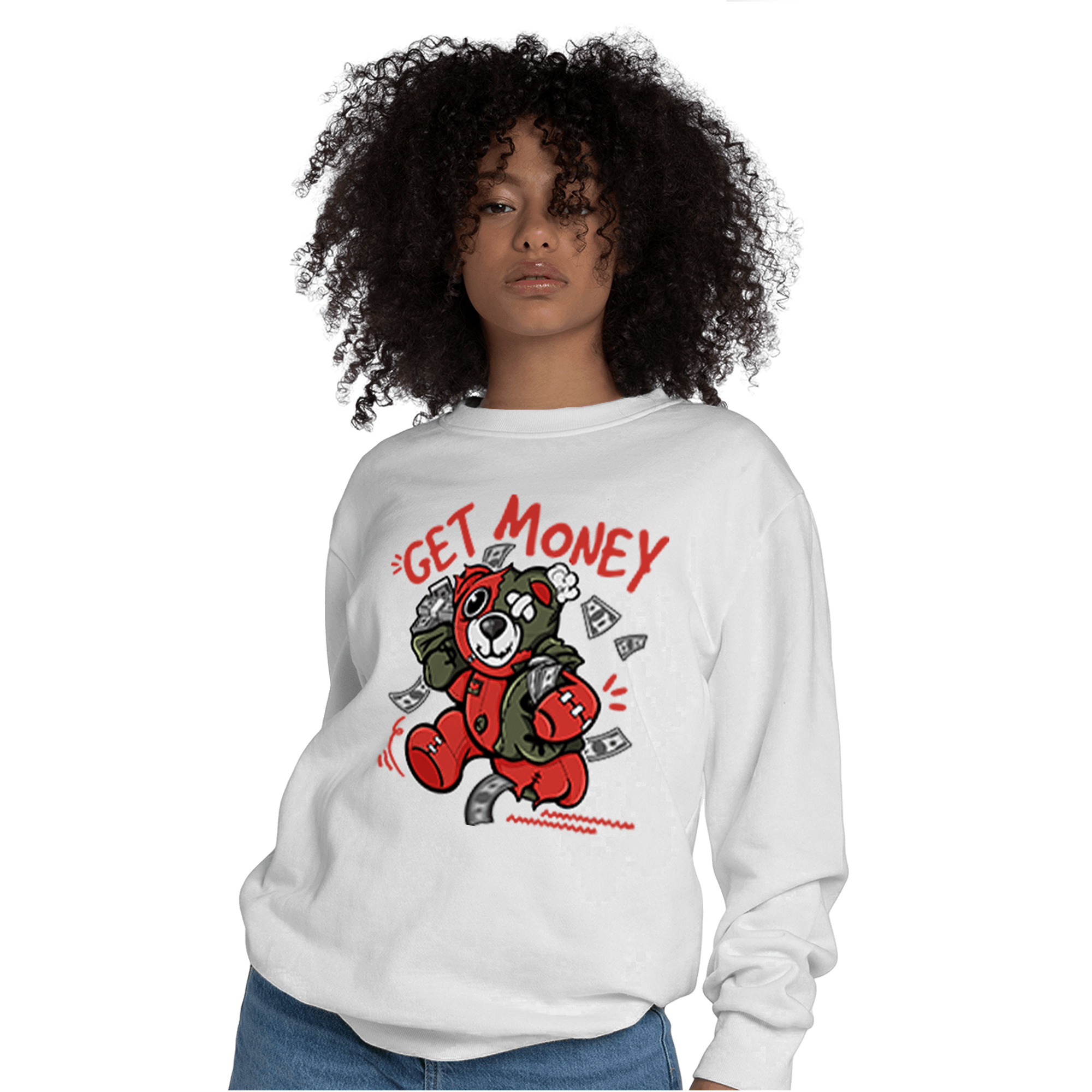 Dunk Low Mystic Red Sweatshirt Match Get Money BER - NastyJamz