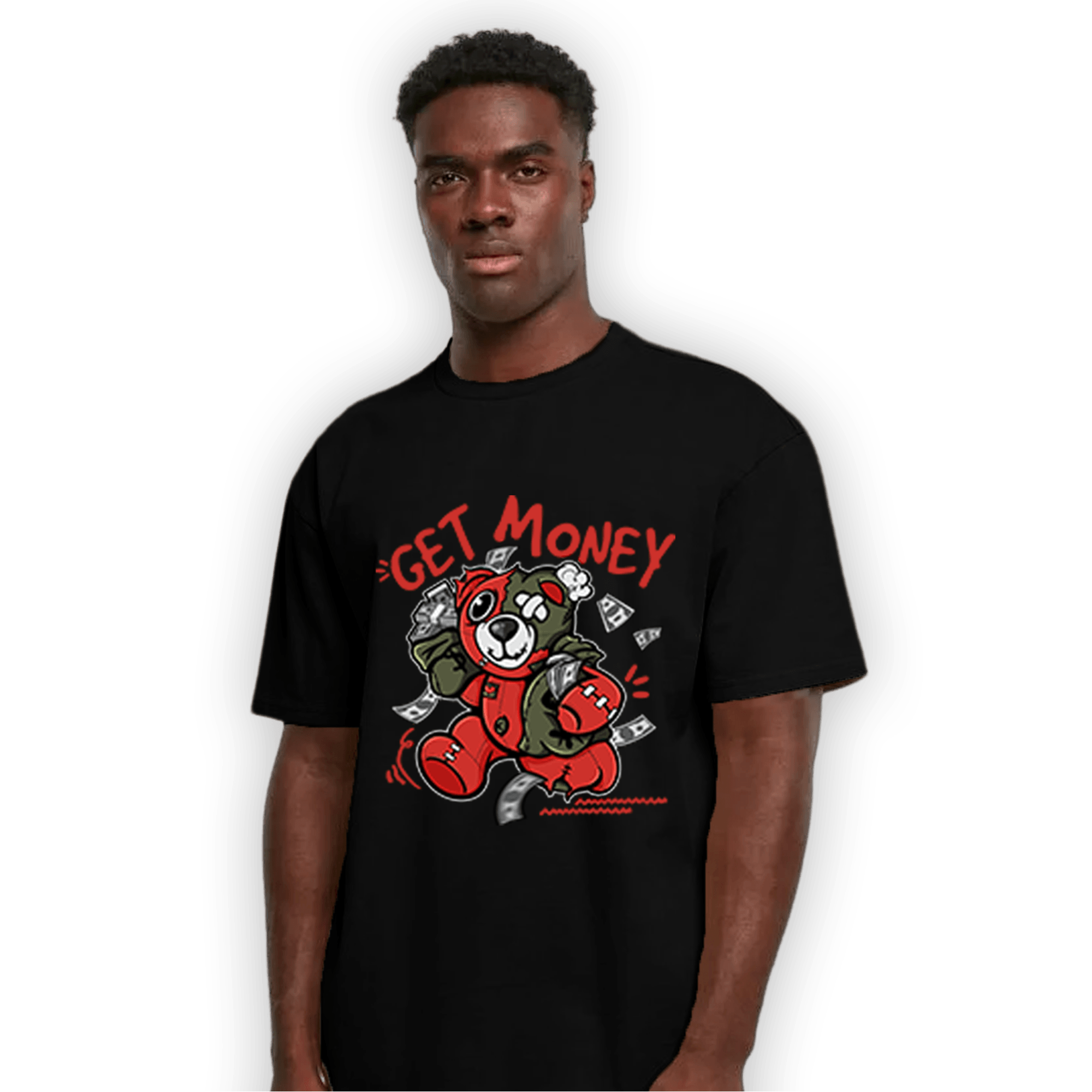 Dunk Low Mystic Red T Shirt Match Get Money BER - NastyJamz
