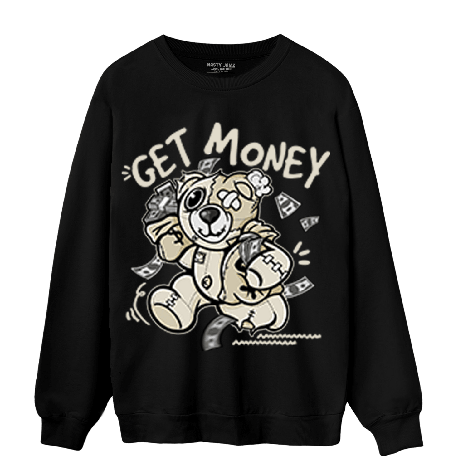 Gratitude 11s Sweatshirt Match Get Money BER - NastyJamz