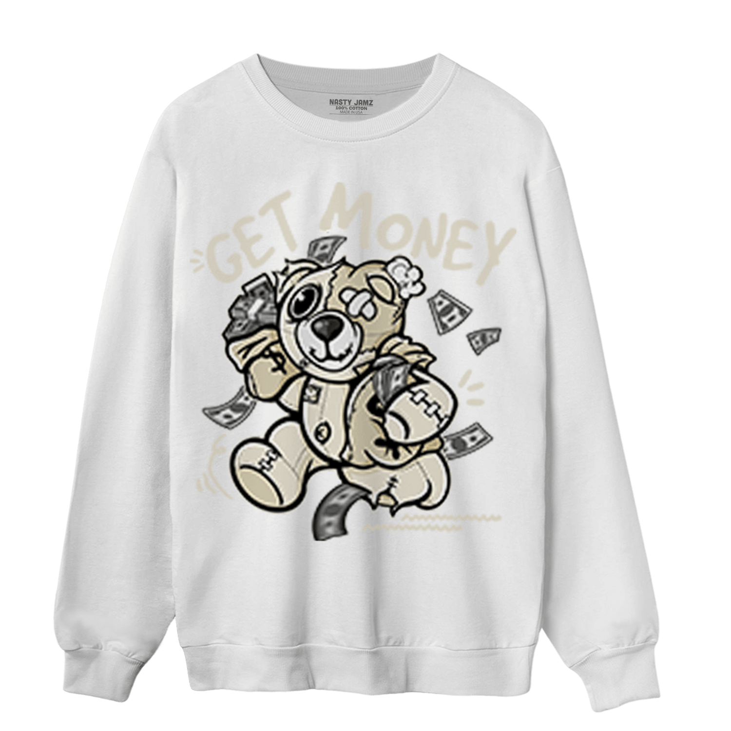 Gratitude 11s Sweatshirt Match Get Money BER - NastyJamz