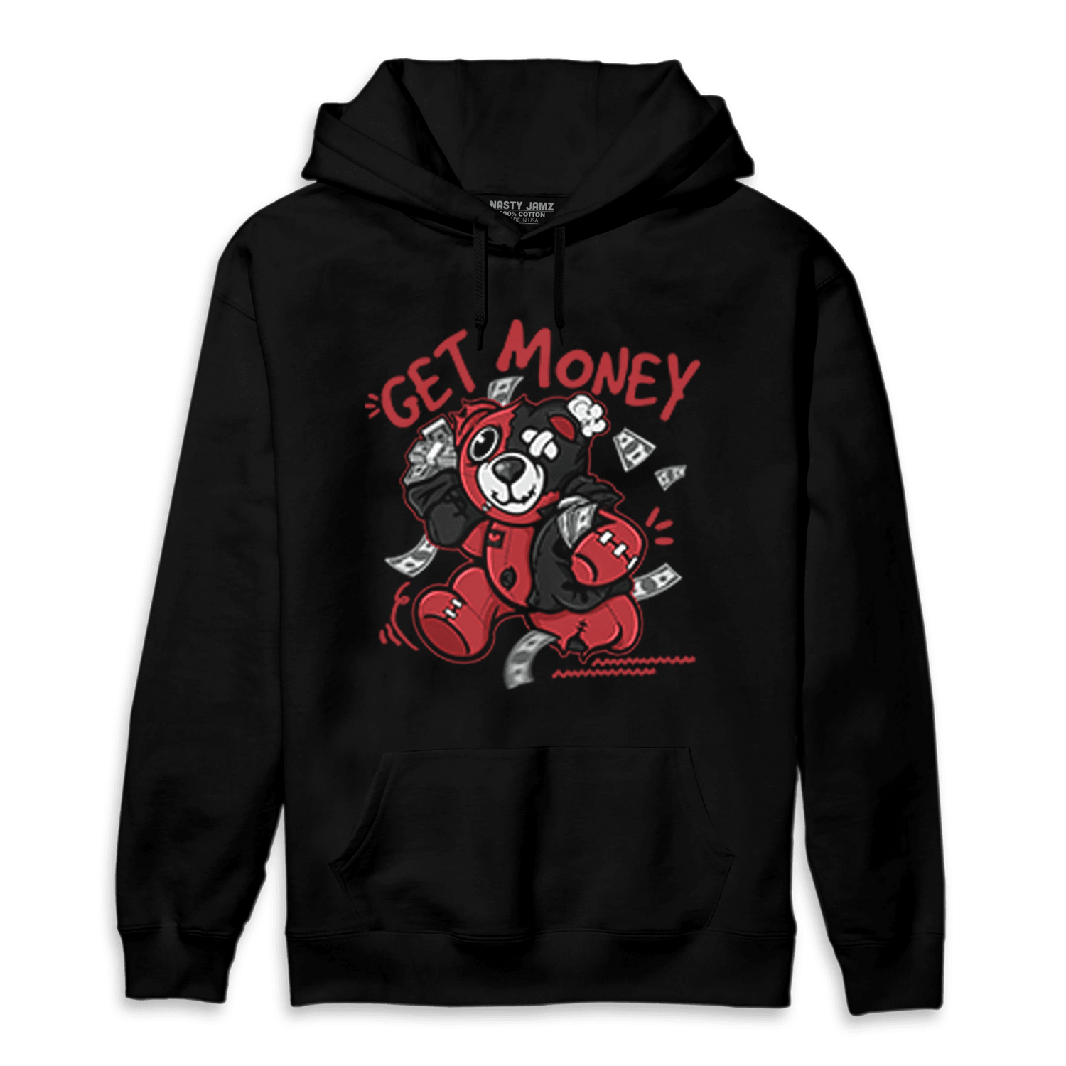 Cherry 12s Hoodie Match Get Money BER - NastyJamz