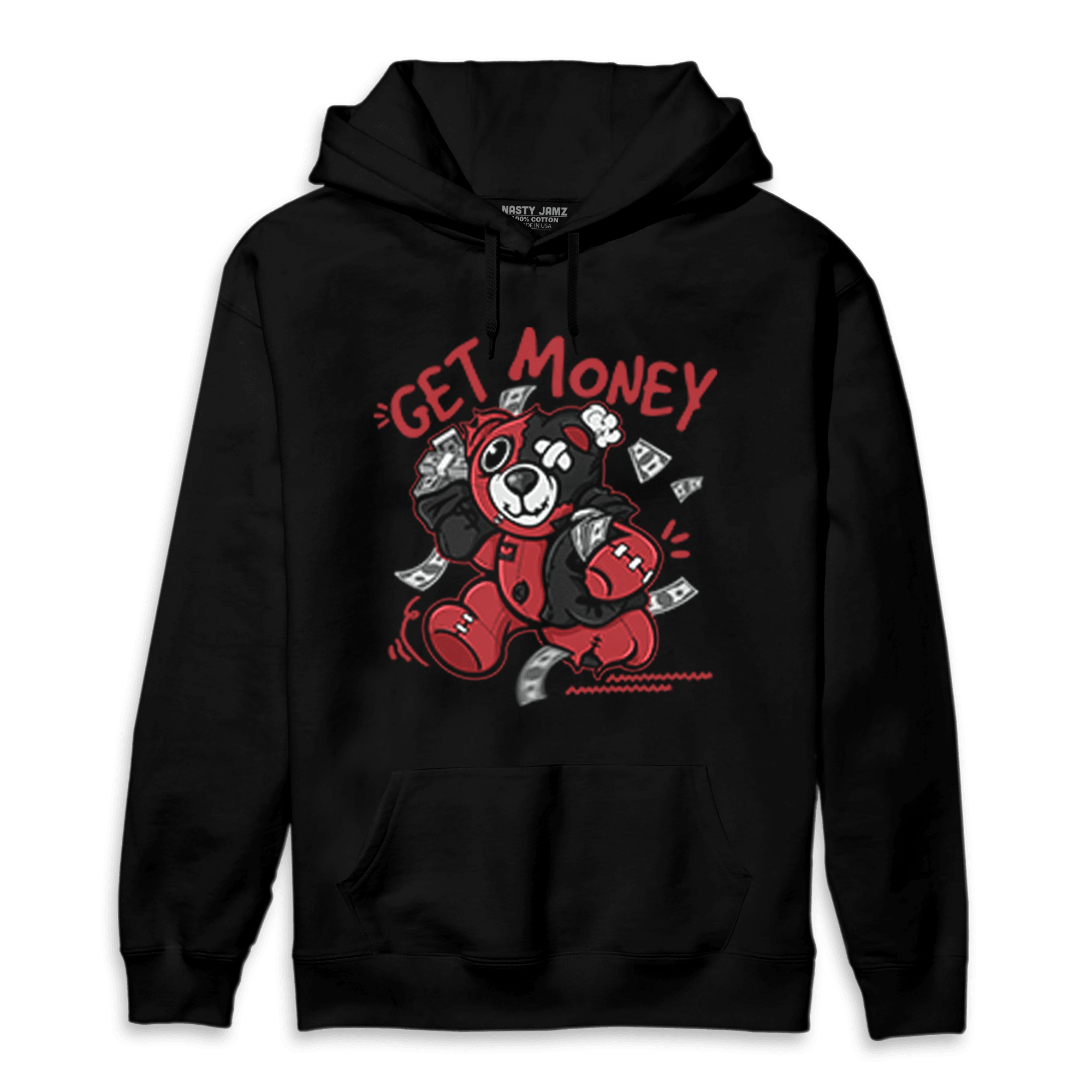 Cherry 12s Hoodie Match Get Money BER - NastyJamz