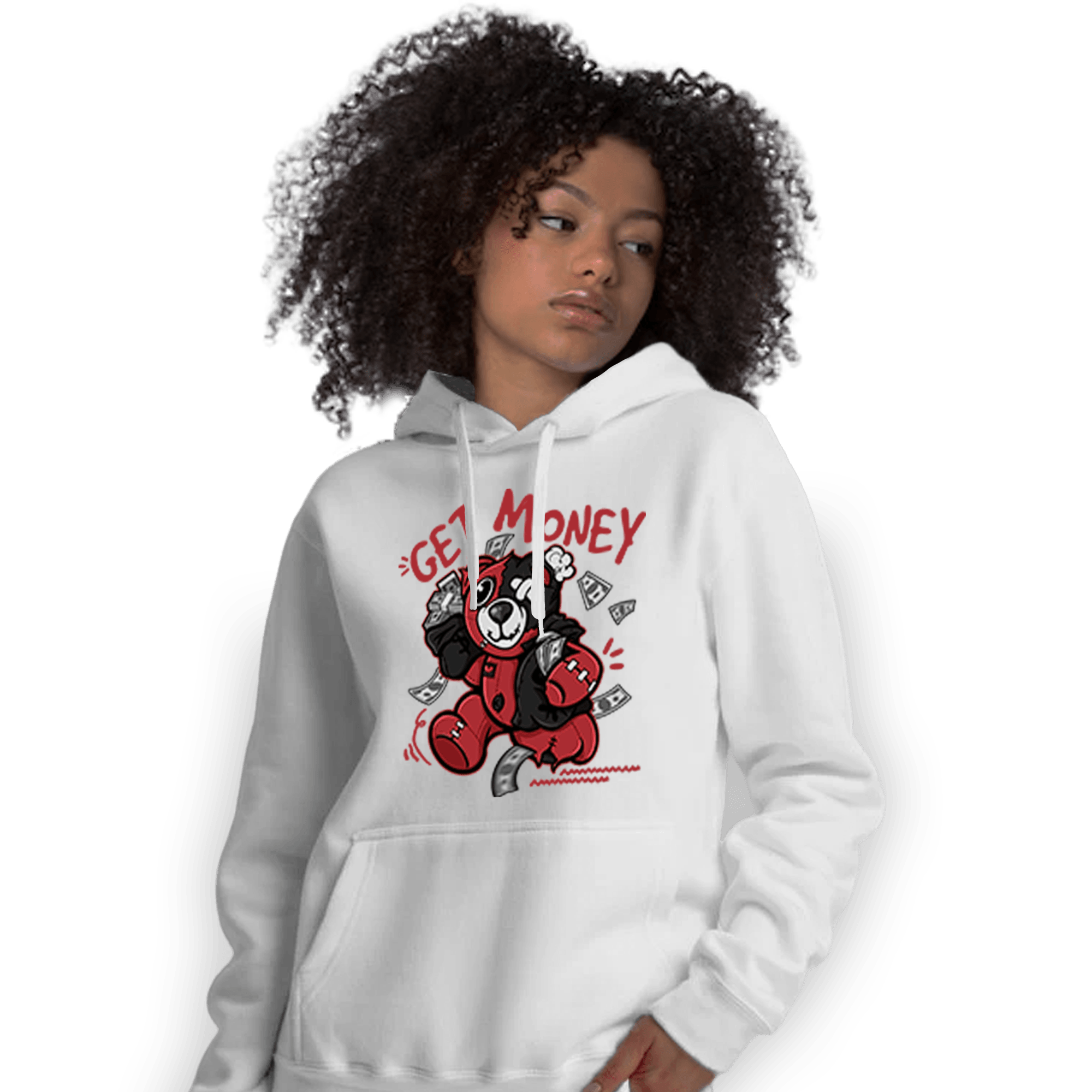 Cherry 12s Hoodie Match Get Money BER - NastyJamz