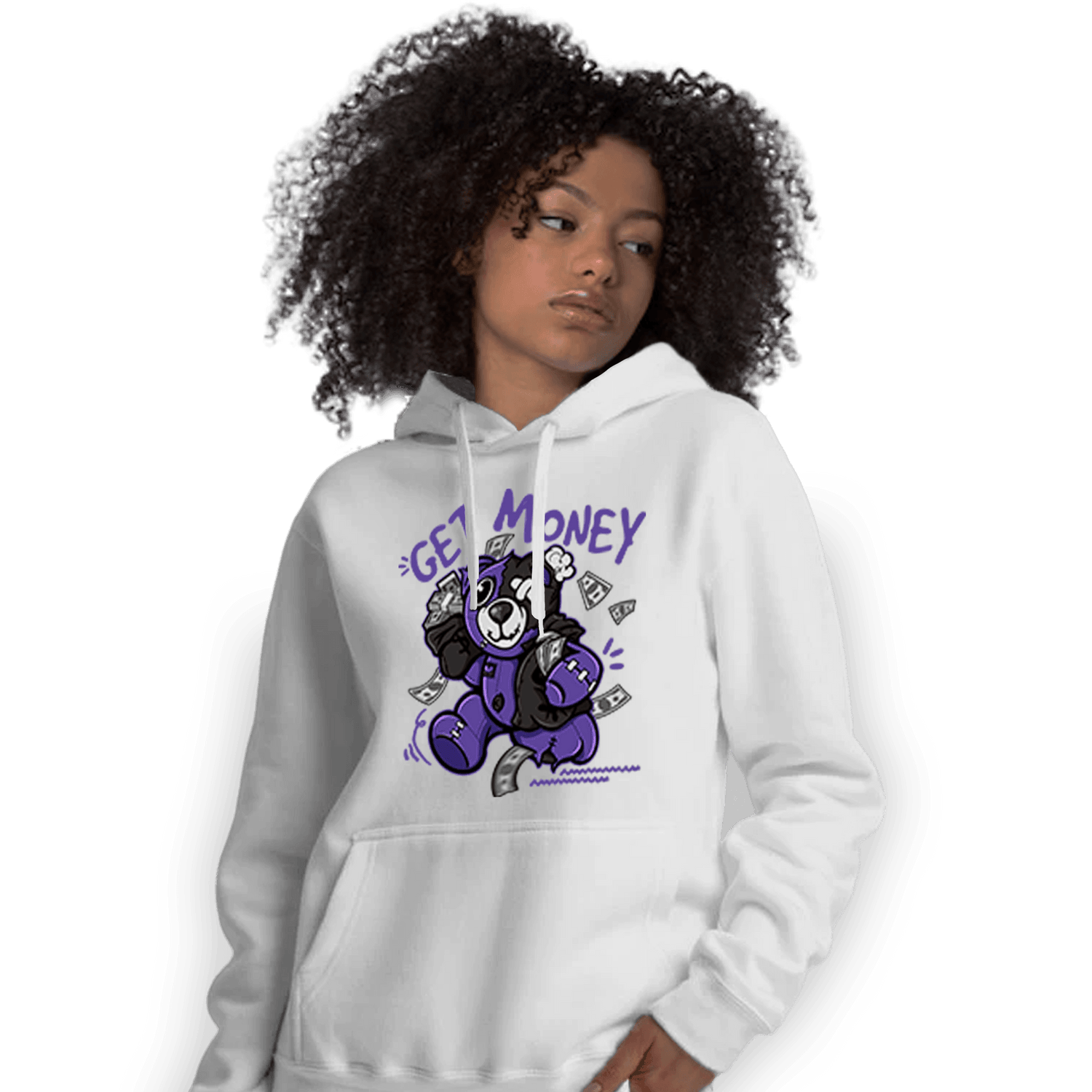 Field Purple 12s Hoodie Match Get Money BER - NastyJamz
