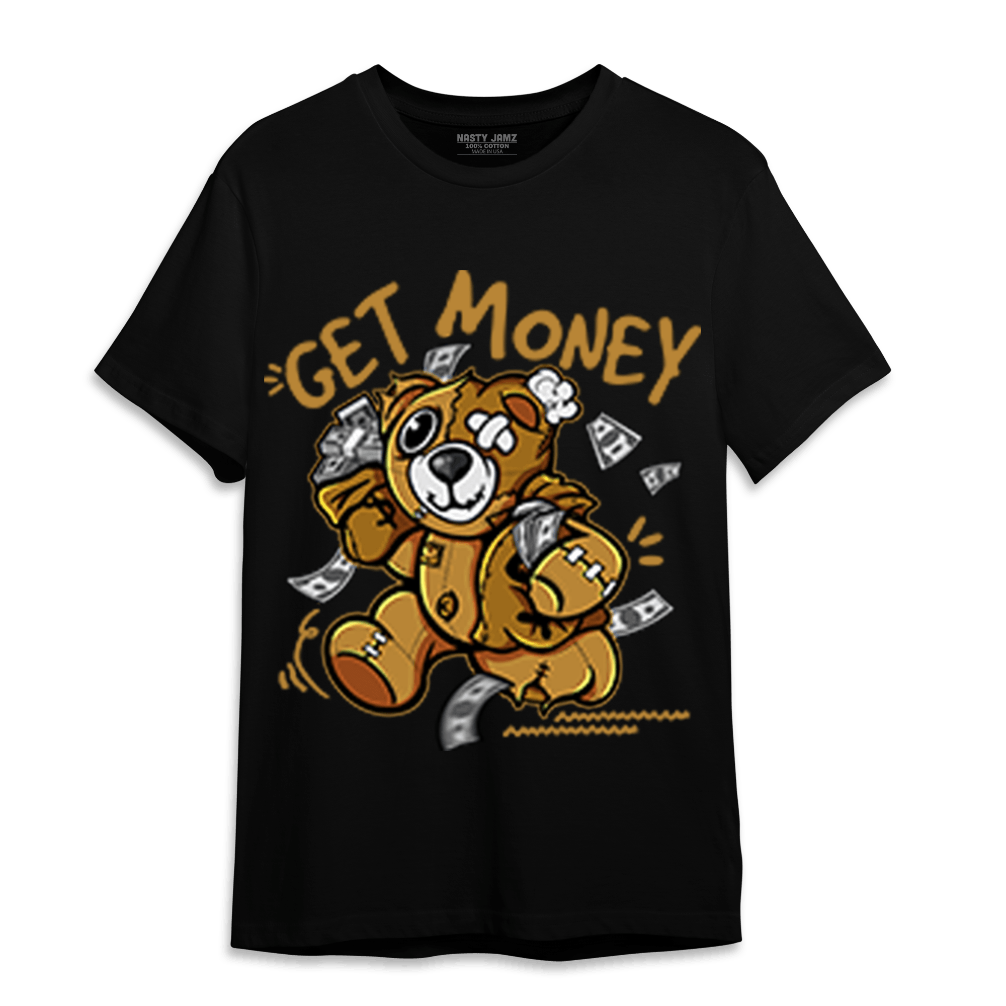 Wheat 13s T Shirt Match Get Money BER - NastyJamz