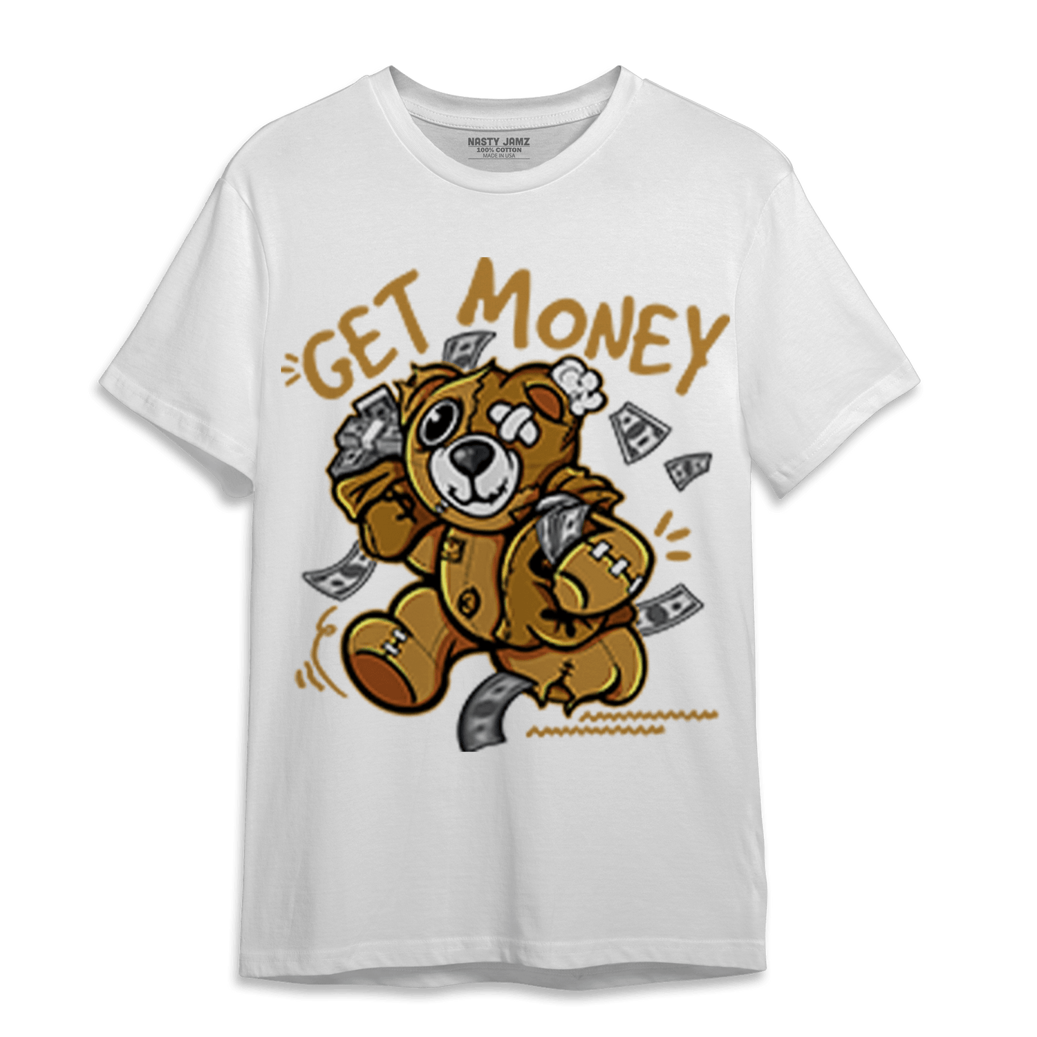 Wheat 13s T Shirt Match Get Money BER - NastyJamz