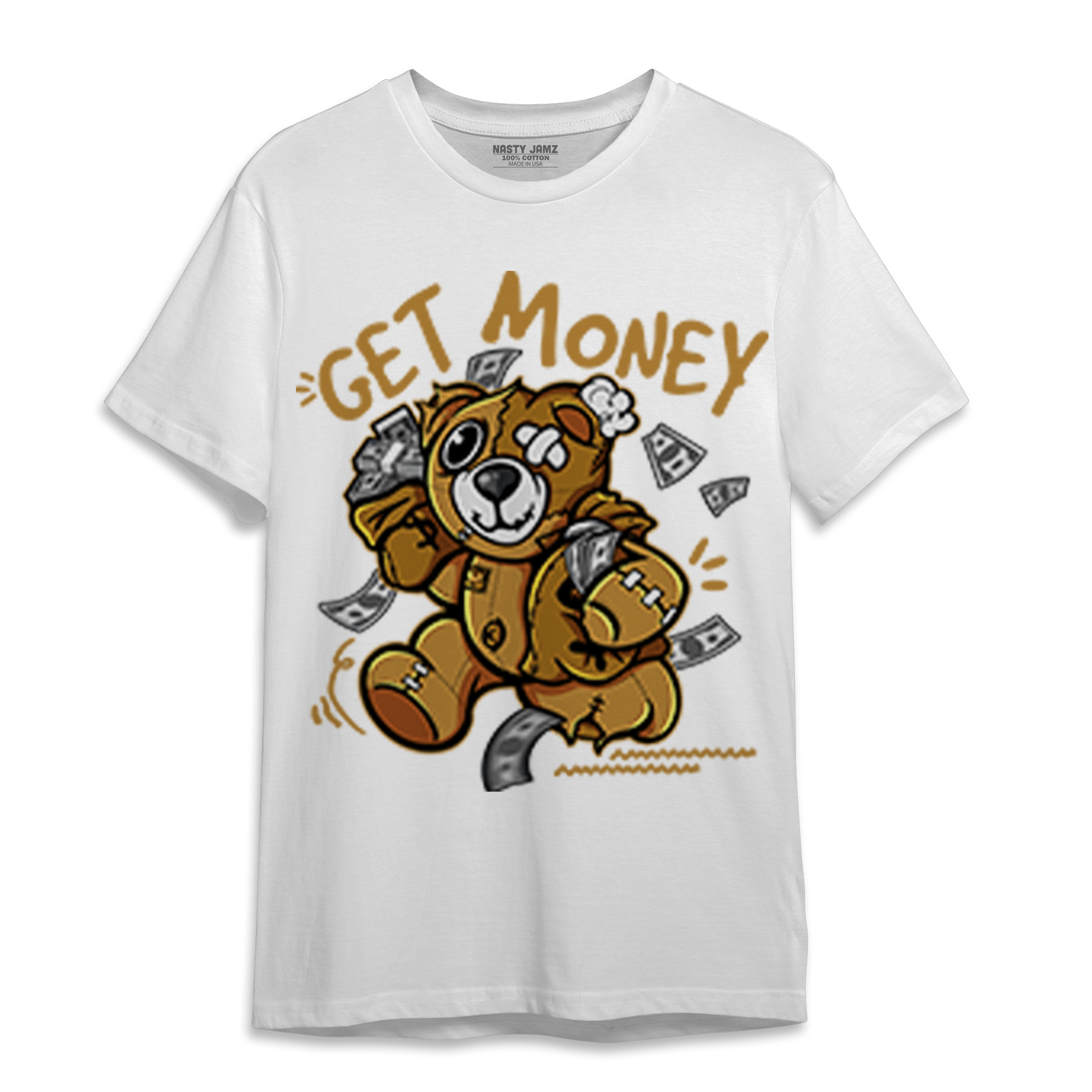 Wheat 13s T Shirt Match Get Money BER - NastyJamz