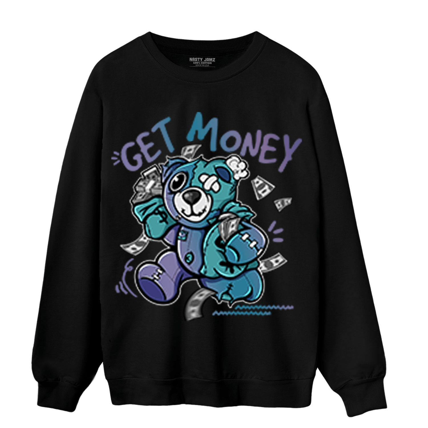 Low Love Letter 14s Sweatshirt Match Get Money BER - NastyJamz