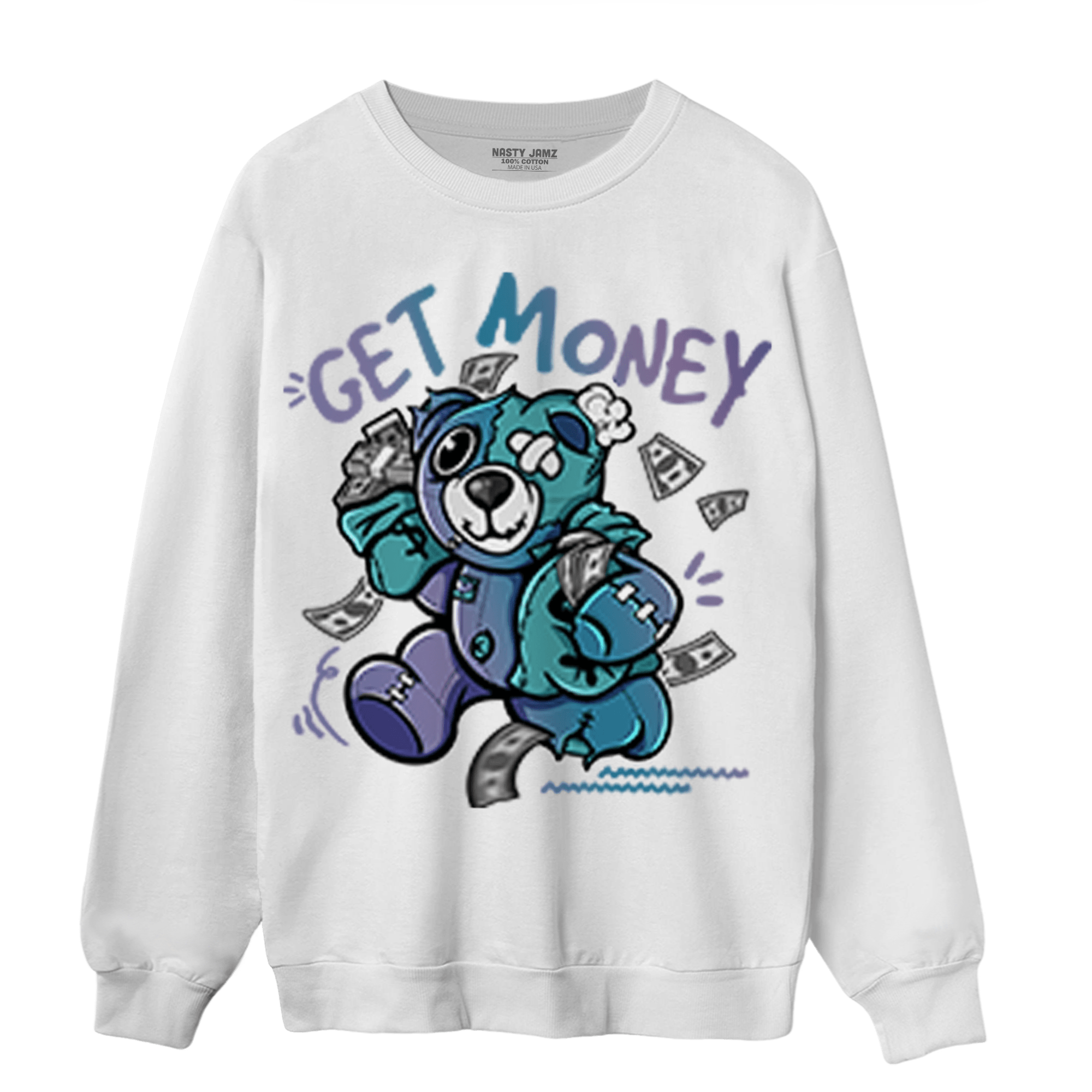 Low Love Letter 14s Sweatshirt Match Get Money BER - NastyJamz