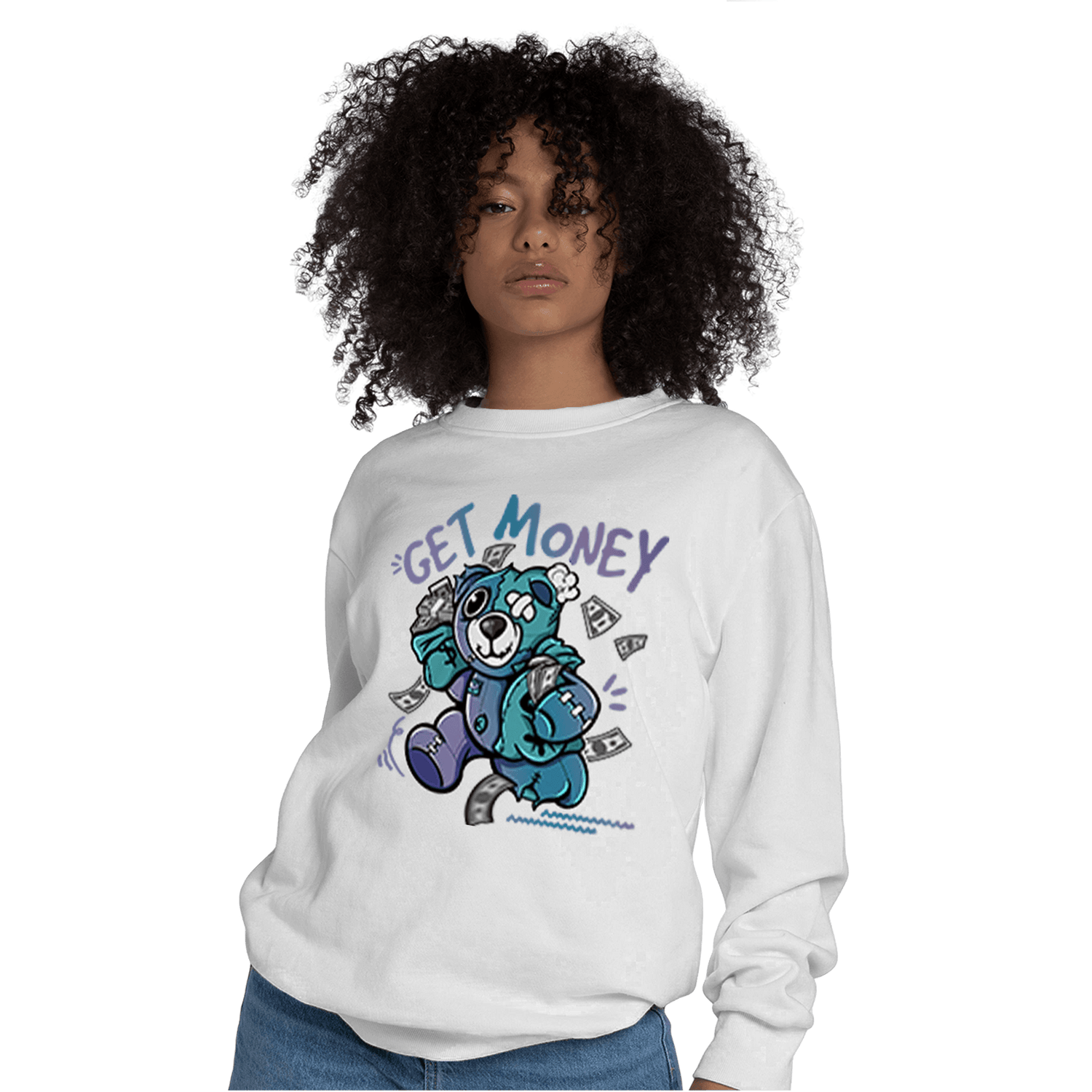 Low Love Letter 14s Sweatshirt Match Get Money BER - NastyJamz