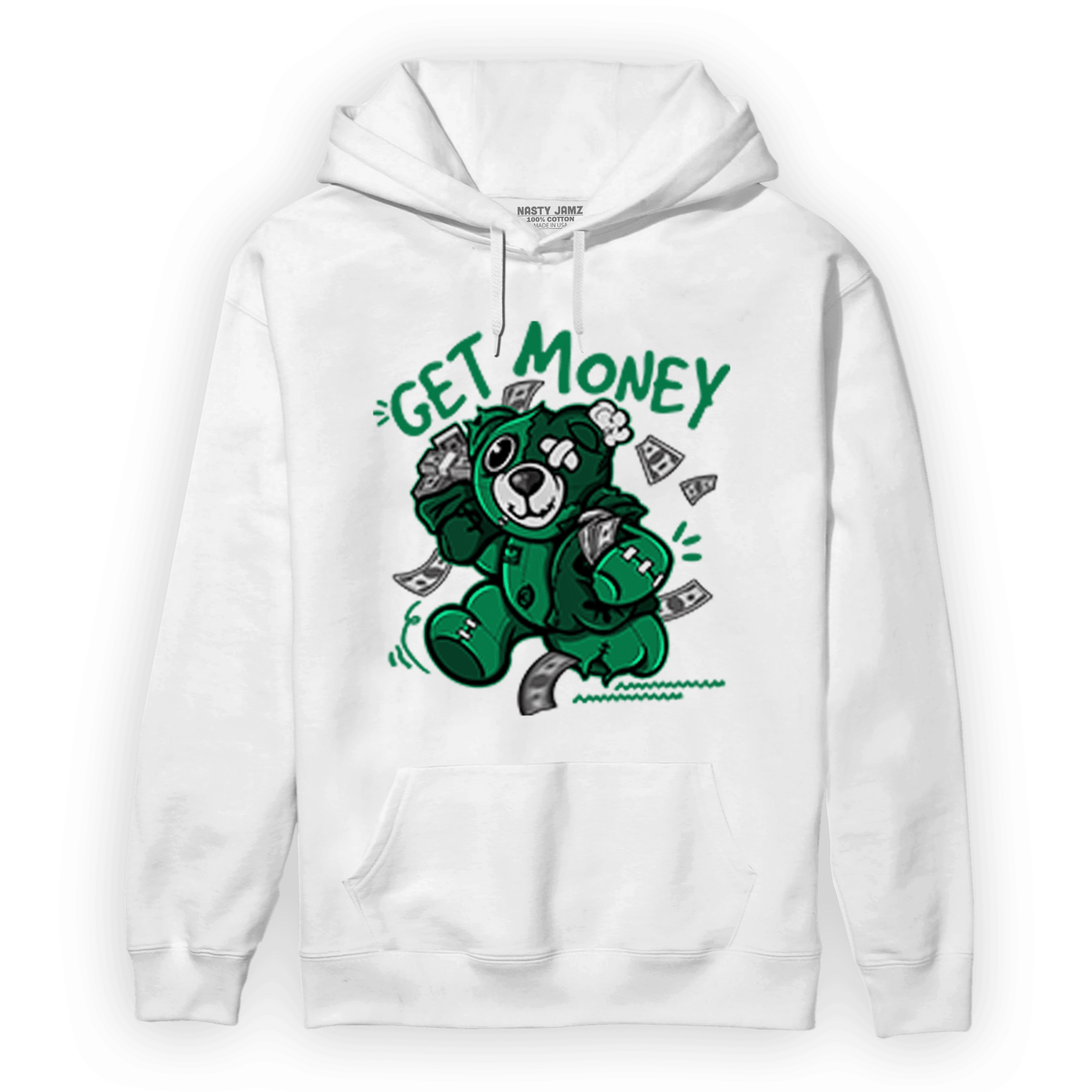 Celtic Lucky Green 1s Hoodie Match Get Money BER - NastyJamz