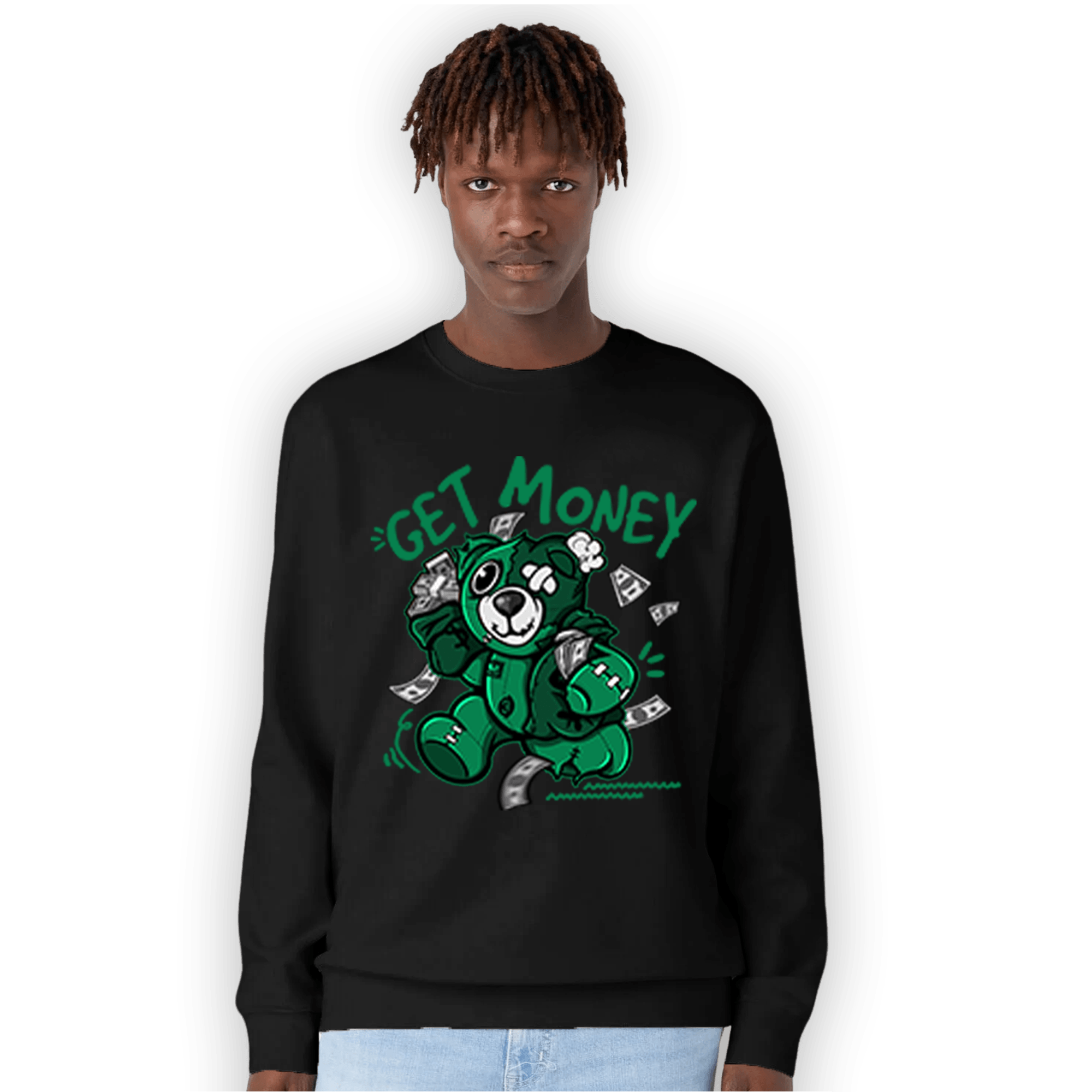 Celtic Lucky Green 1s Sweatshirt Match Get Money BER - NastyJamz