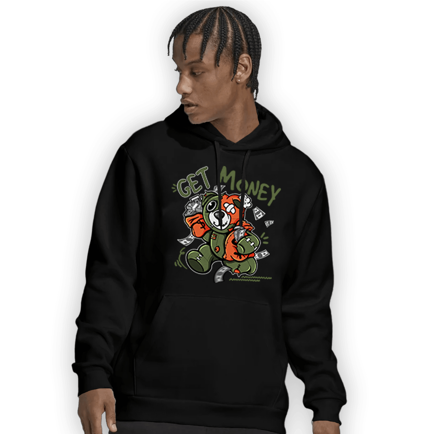 High OG Celadon 1s Hoodie Match Get Money BER - NastyJamz