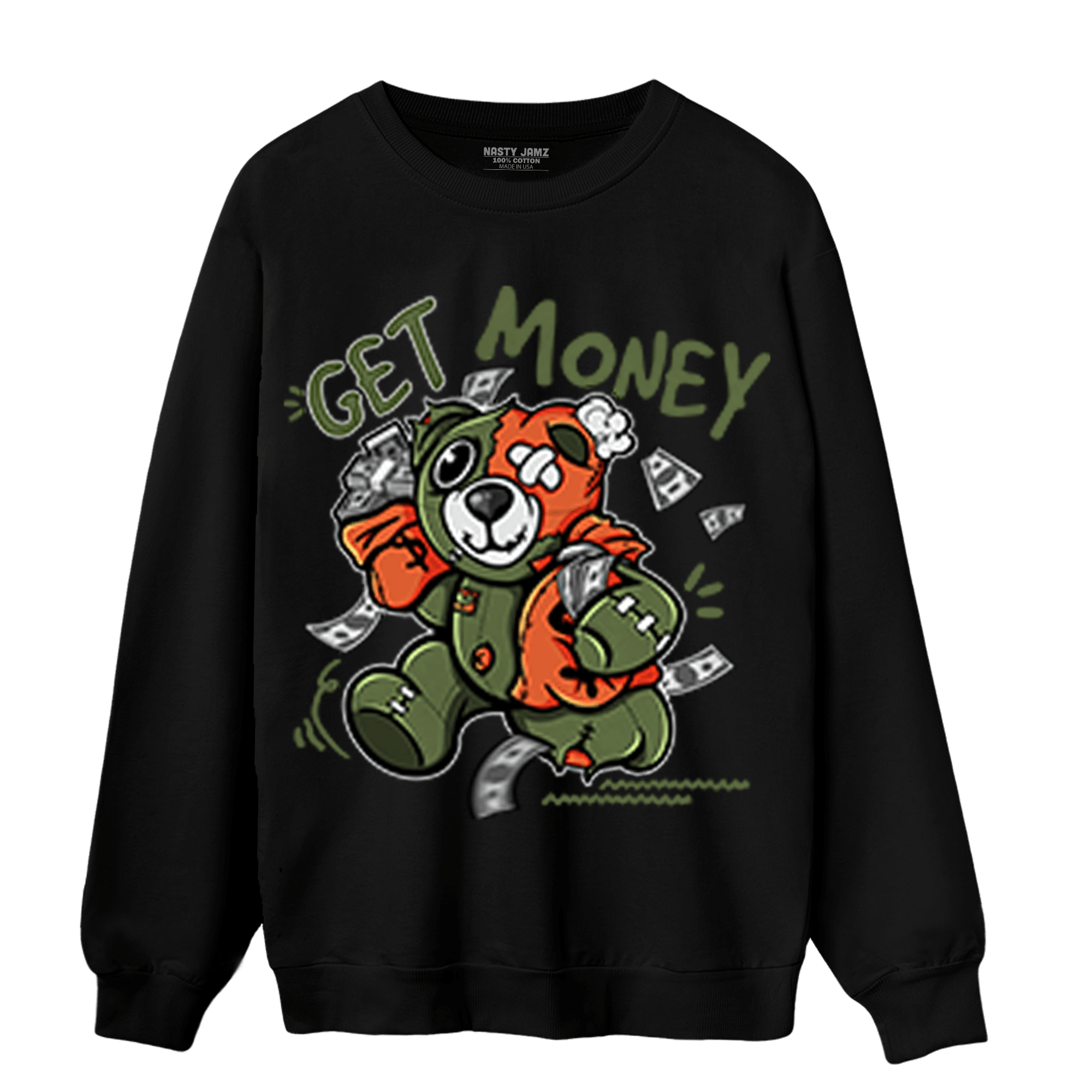 High OG Celadon 1s Sweatshirt Match Get Money BER - NastyJamz