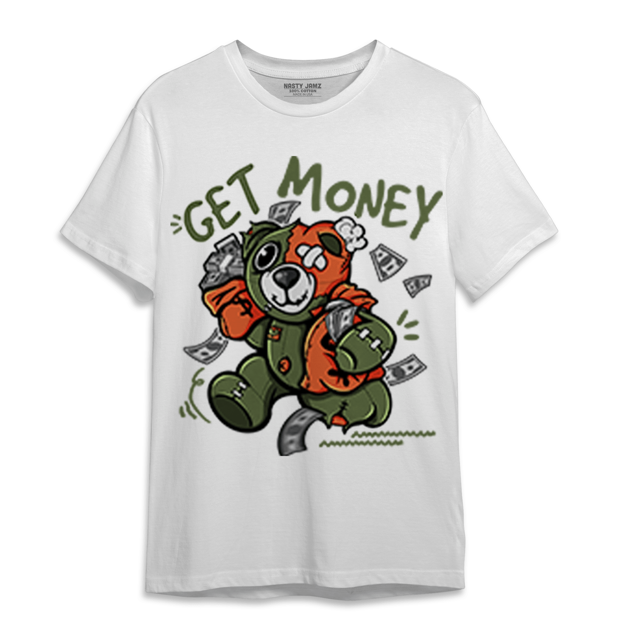 High OG Celadon 1s T Shirt Match Get Money BER - NastyJamz
