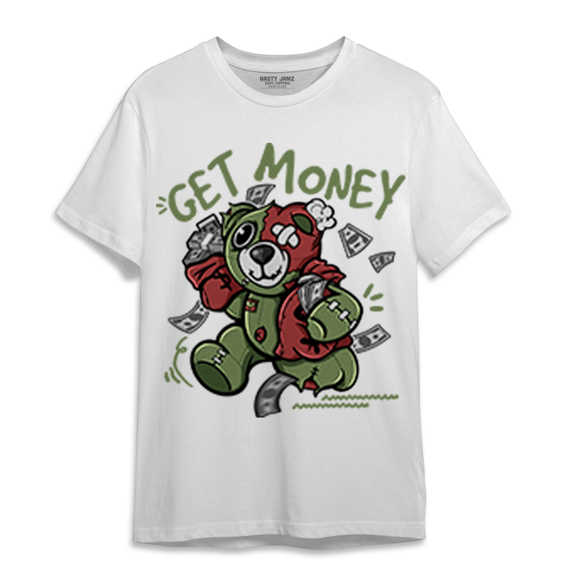 OG Low Year Of The Dragon 1s T Shirt Match Get Money BER - NastyJamz