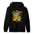 Yellow Ochre 1s Hoodie Match Get Money BER - NastyJamz