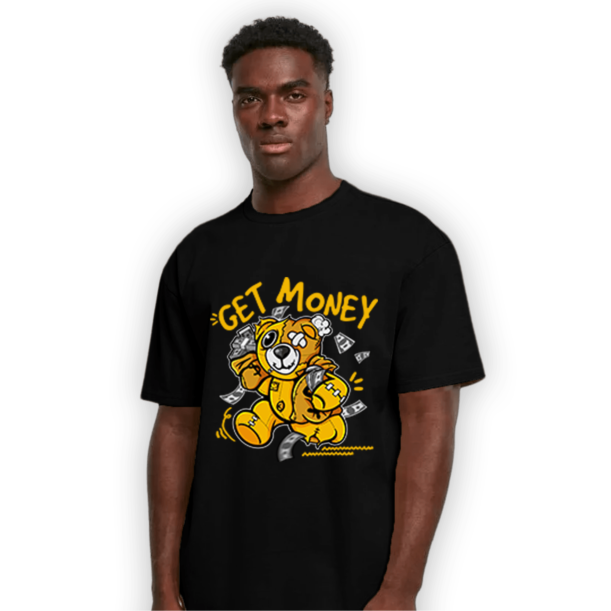 Yellow Ochre 1s T Shirt Match Get Money BER - NastyJamz