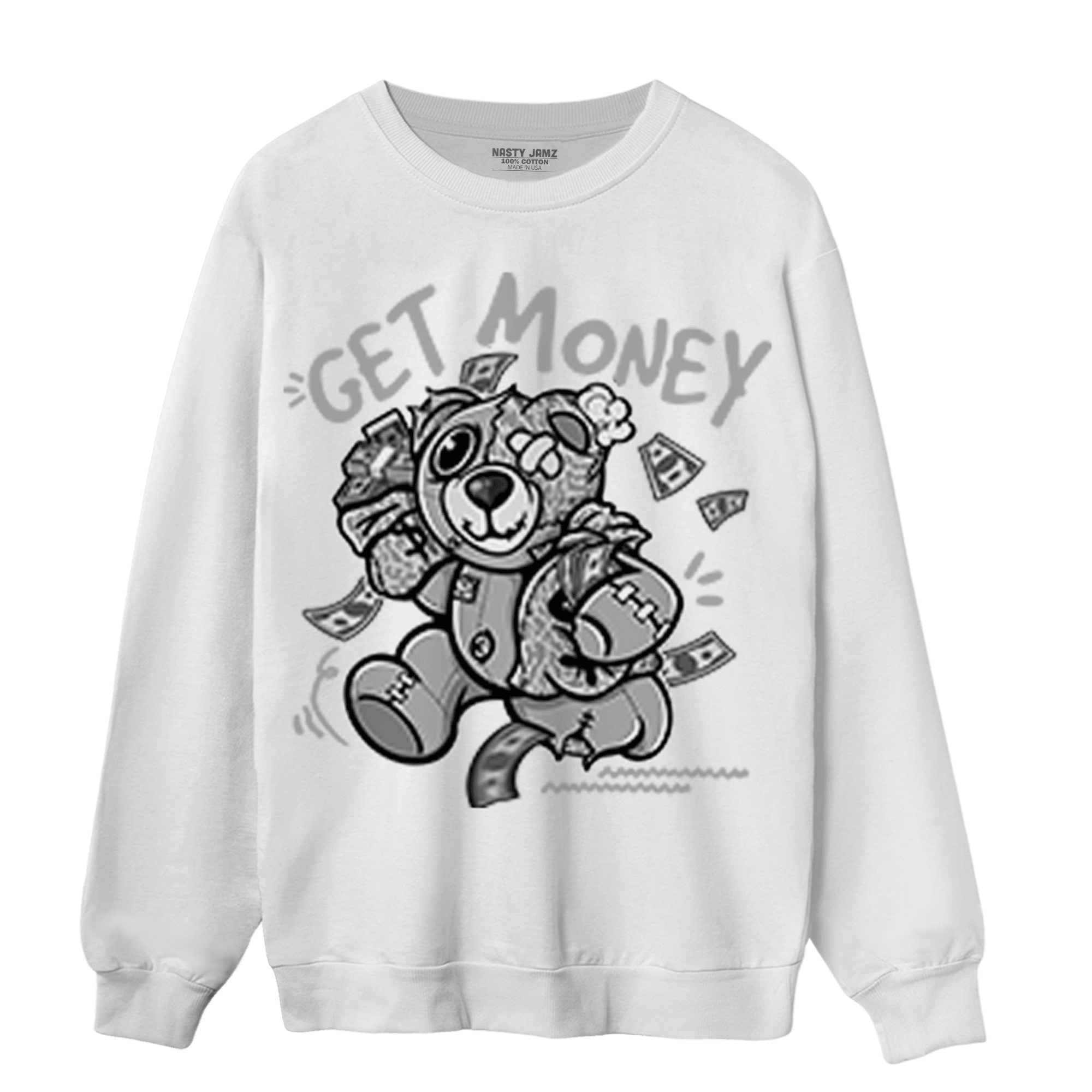 Craft Ivory 3s Sweatshirt Match Get Money BER - NastyJamz