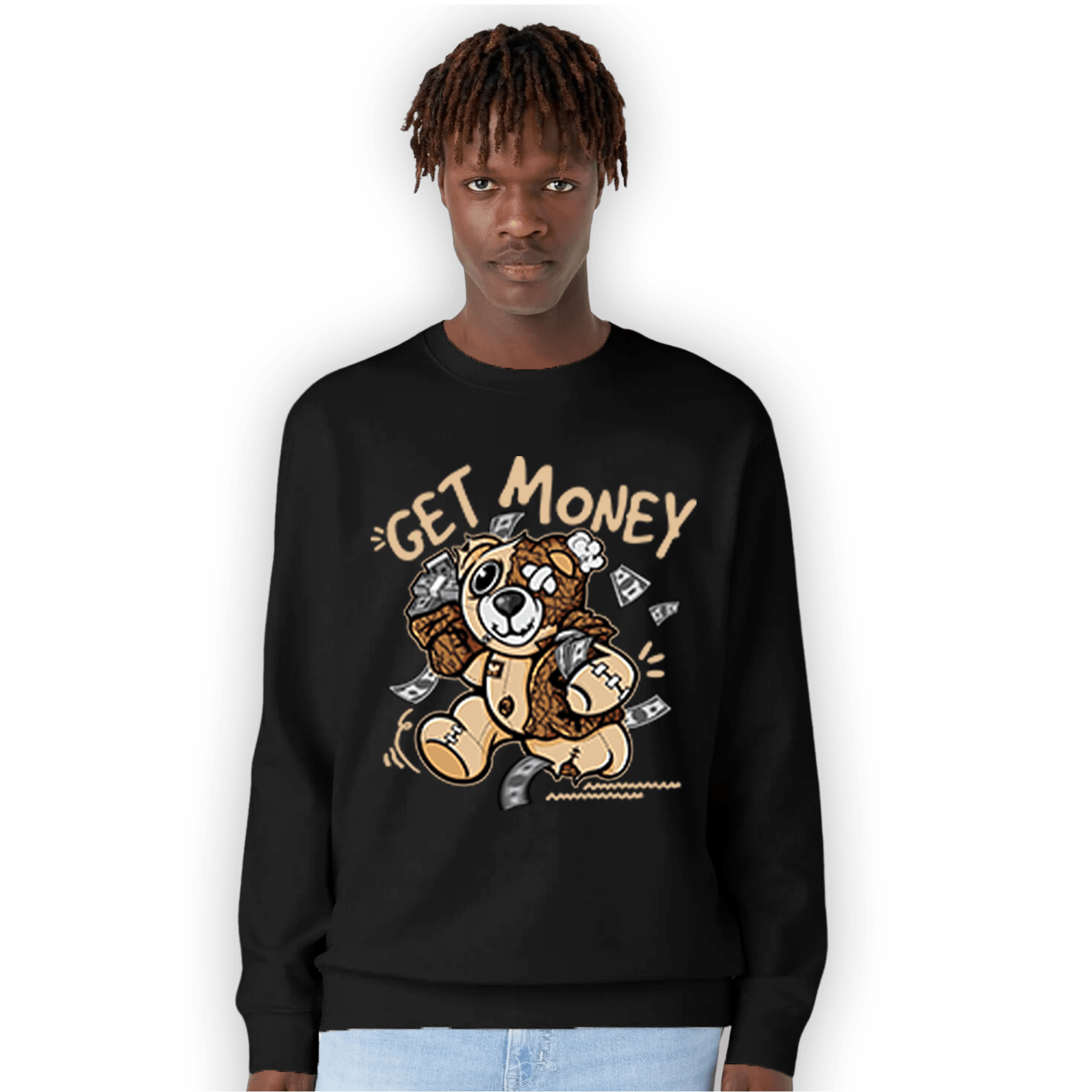 Palomino 3s Sweatshirt Match Get Money BER - NastyJamz
