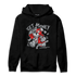 Bred Reimagined 4s Hoodie Match Get Money BER - NastyJamz