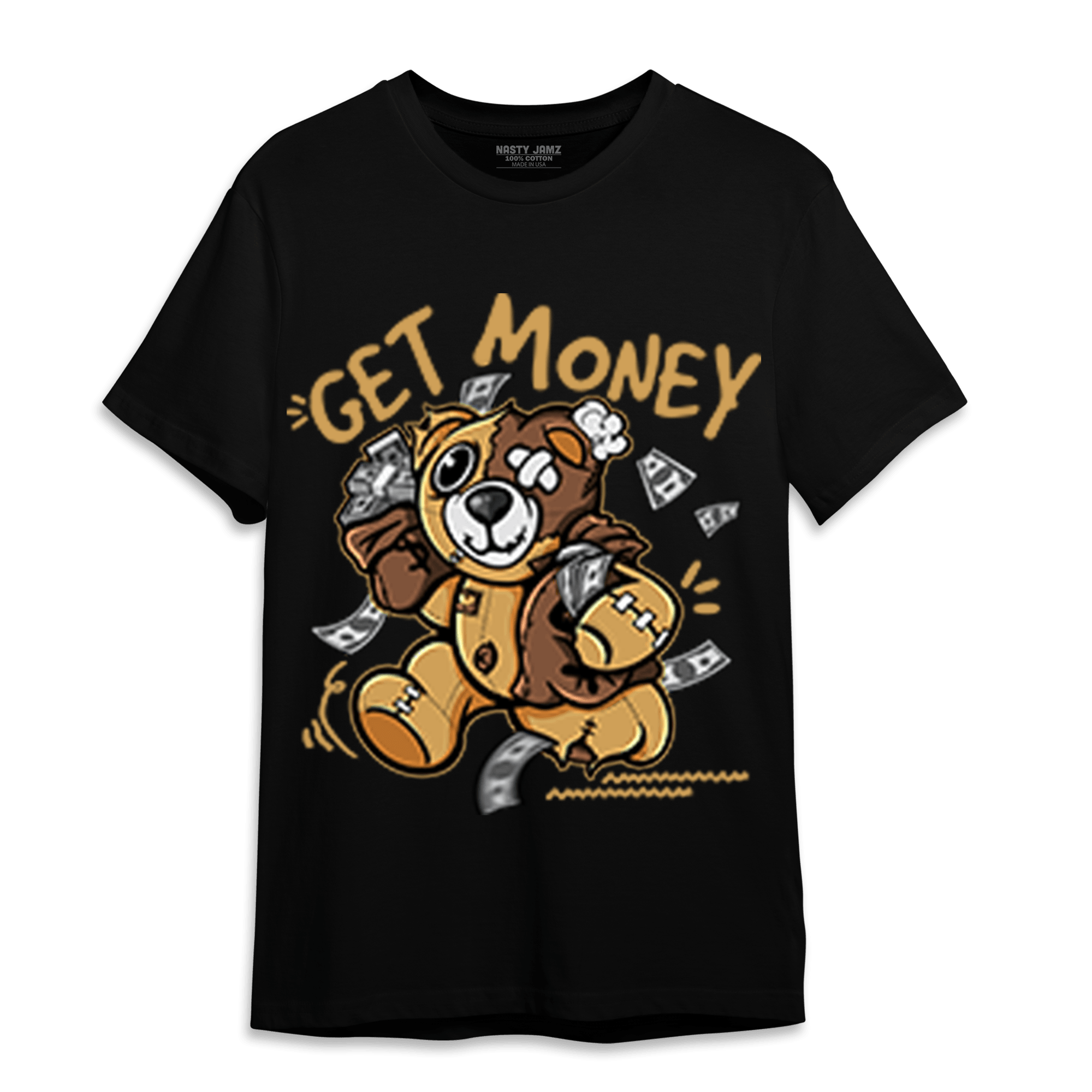 Cacao Wow 4s T Shirt Match Get Money BER - NastyJamz
