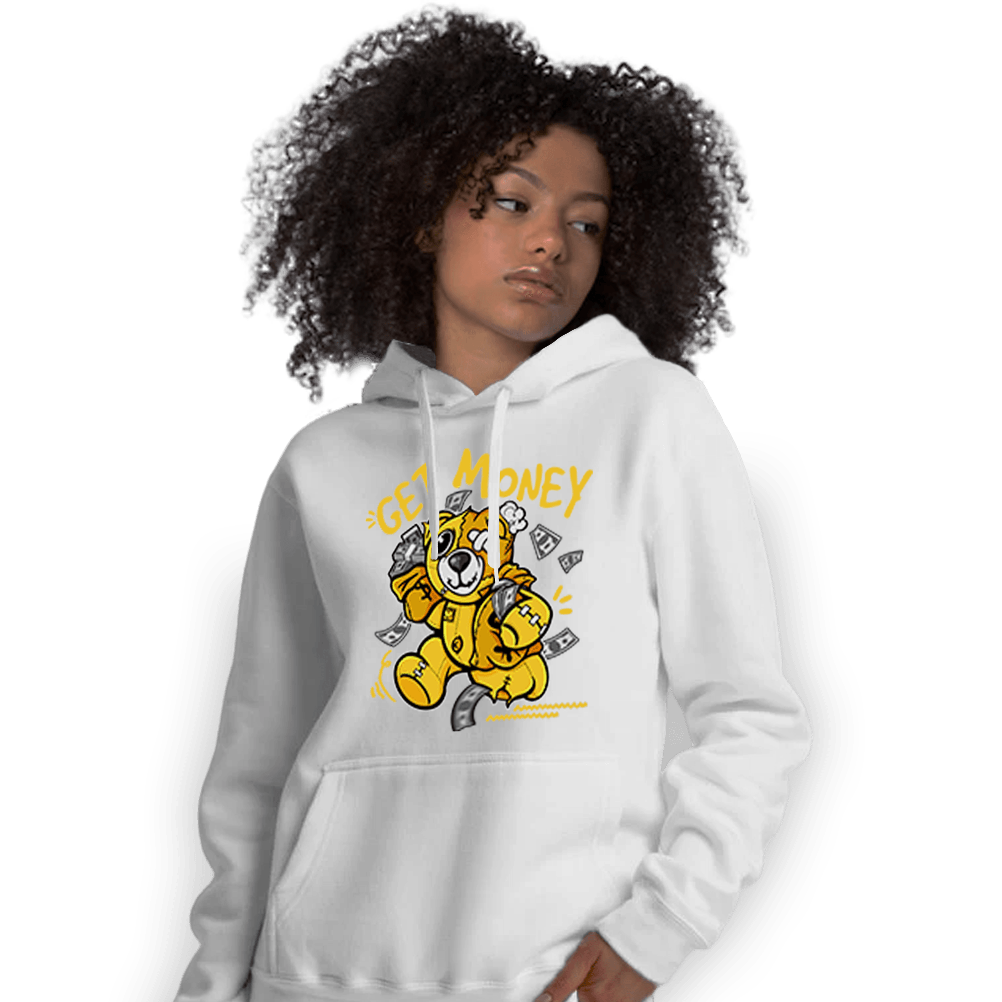 Yellow Ochre 6s Hoodie Match Get Money BER - NastyJamz
