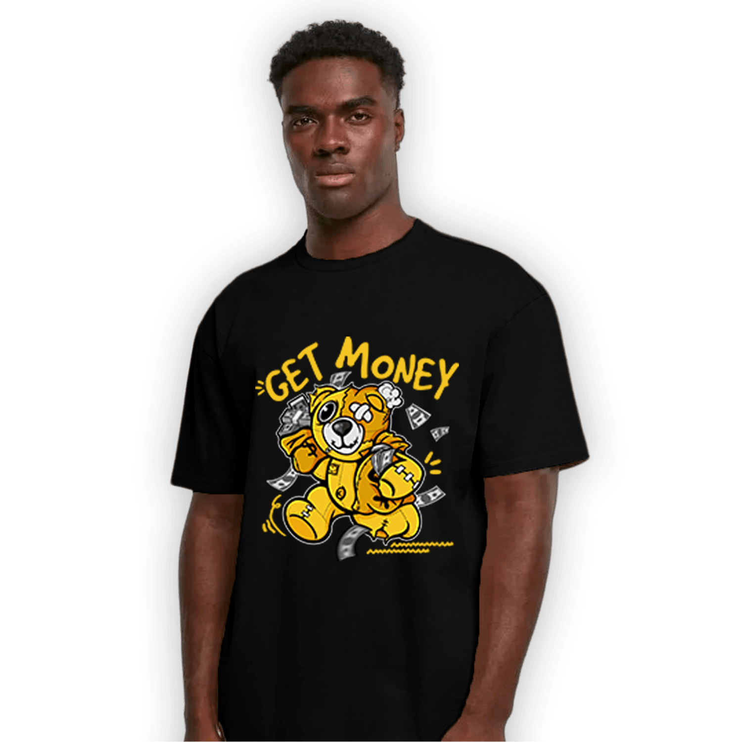 Yellow Ochre 6s T Shirt Match Get Money BER - NastyJamz