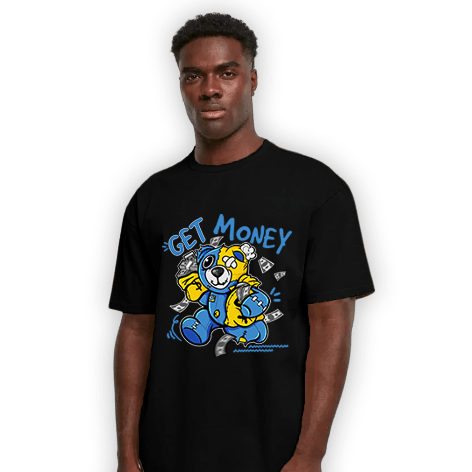 SB Dunk Bubbles T Shirt Match Get Money BER - NastyJamz