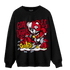 Cherry 11s Sweatshirt Match Goal Digger BER - NastyJamz