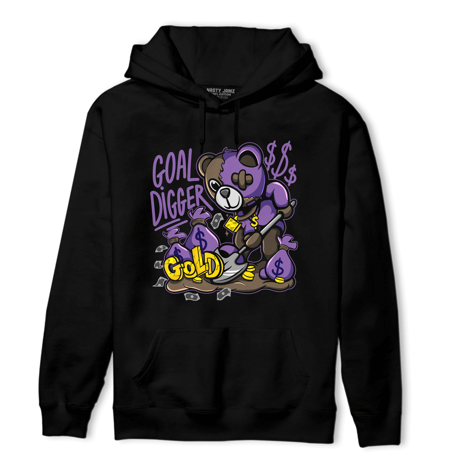 Mid Palomino 1s Hoodie Match Goal Digger BER - NastyJamz