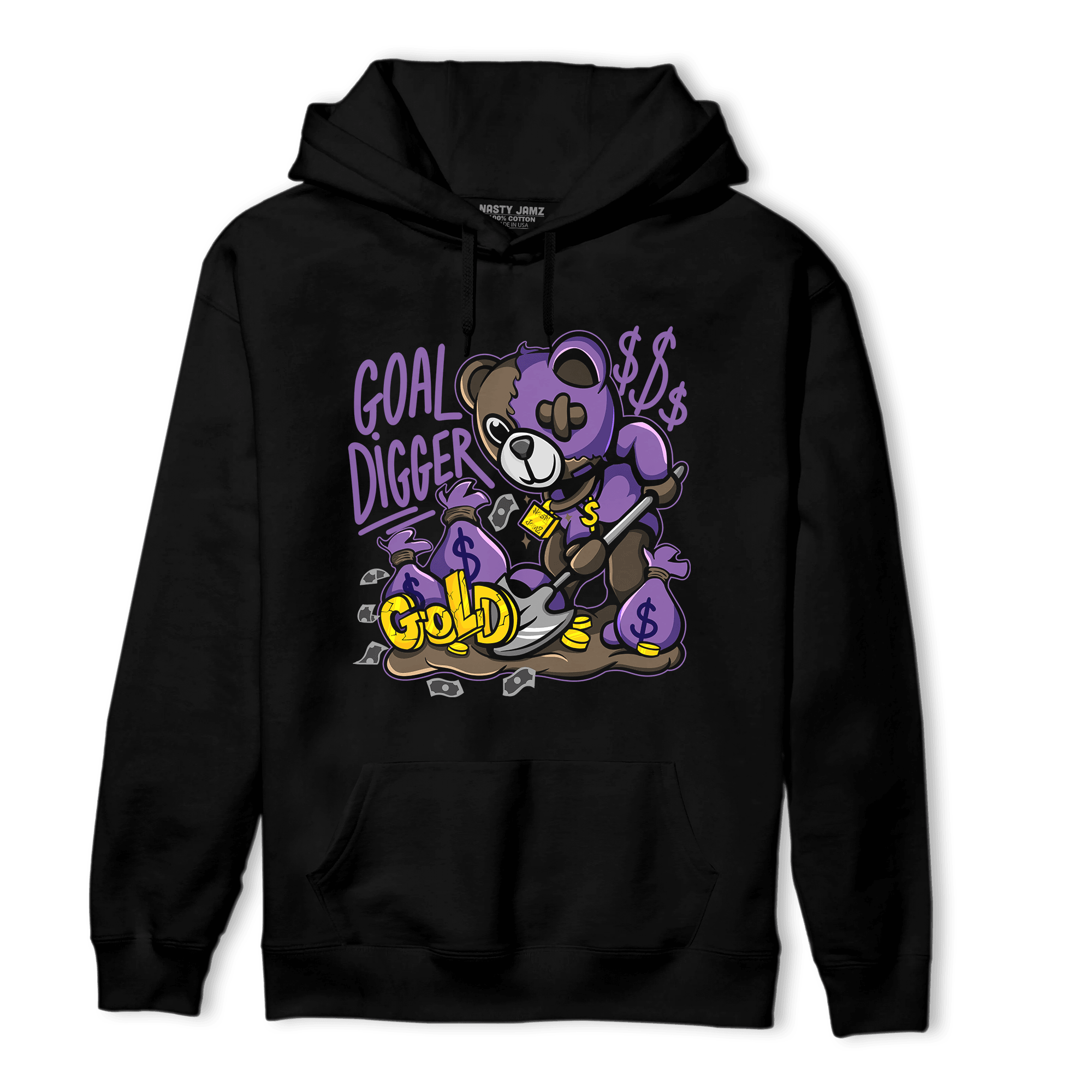 Mid Palomino 1s Hoodie Match Goal Digger BER - NastyJamz