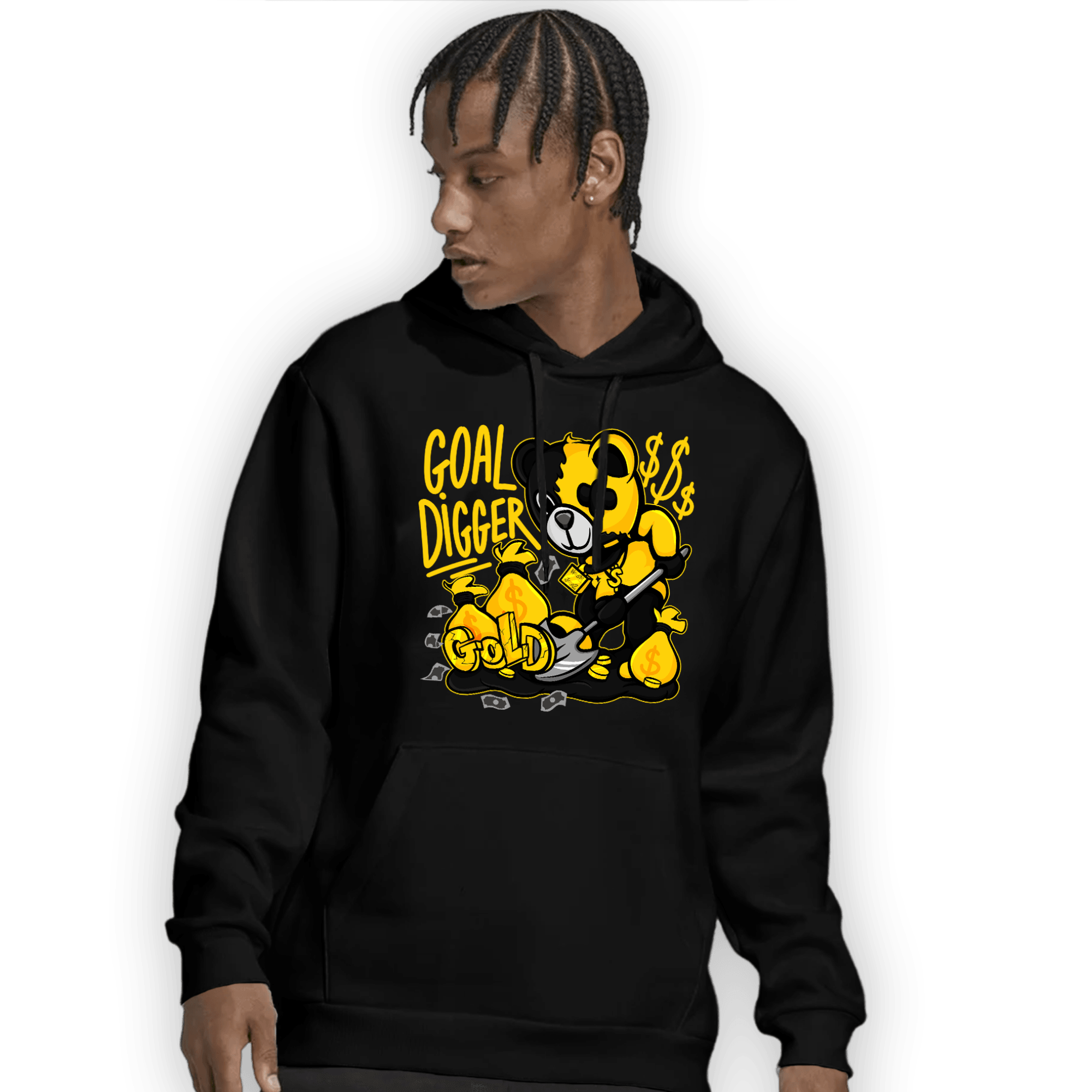 Thunder 4s Hoodie Match Goal Digger BER - NastyJamz