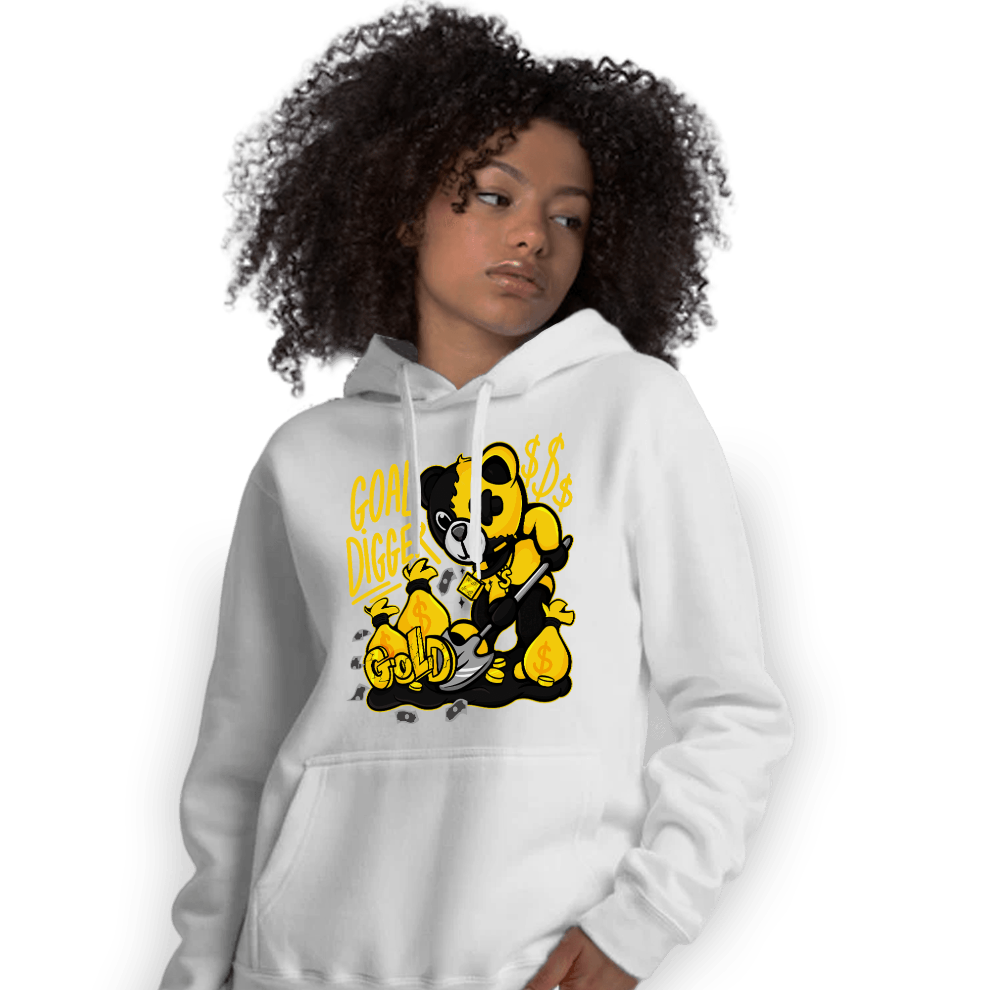 Thunder 4s Hoodie Match Goal Digger BER - NastyJamz