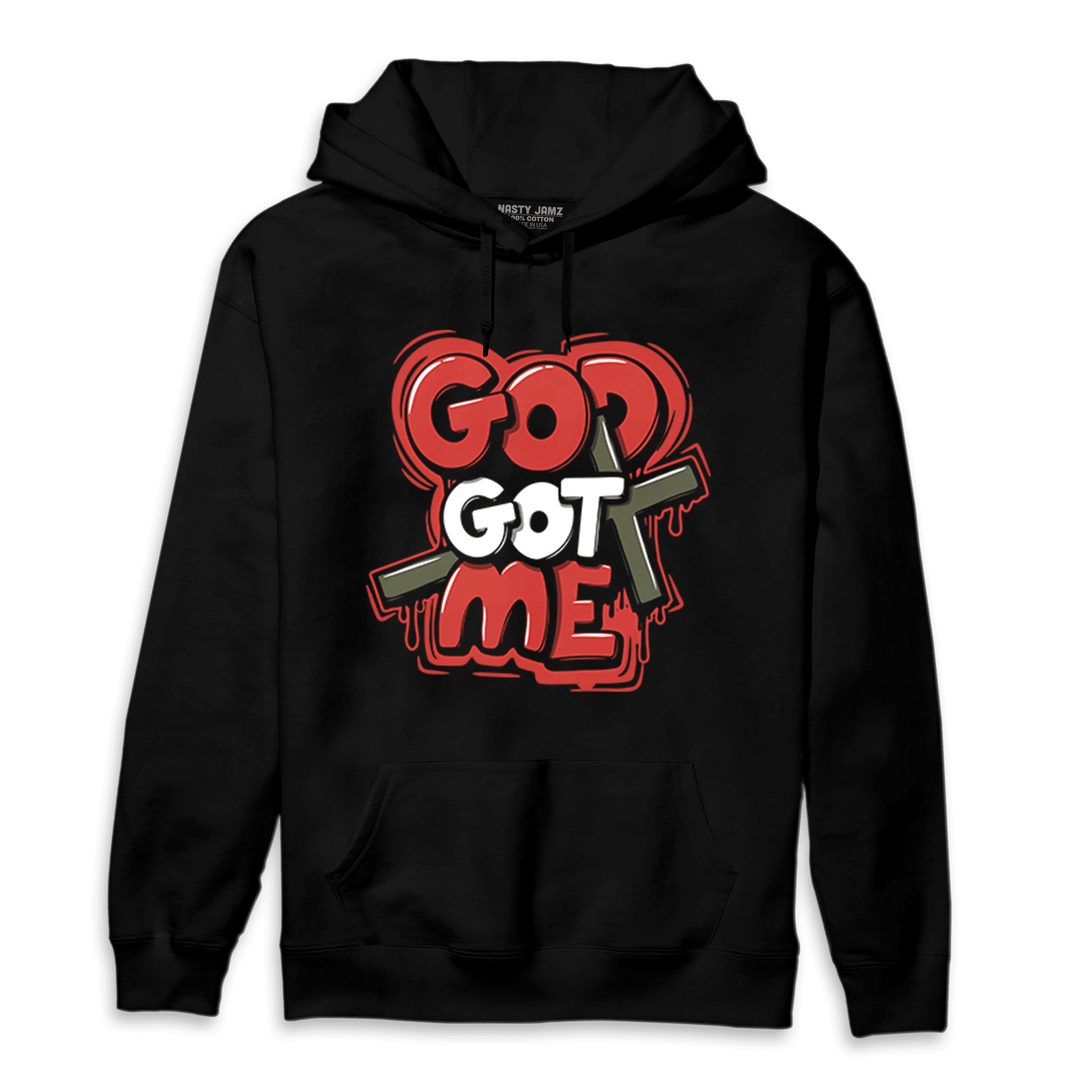 Dunk Low Mystic Red Hoodie Match God Got Me - NastyJamz