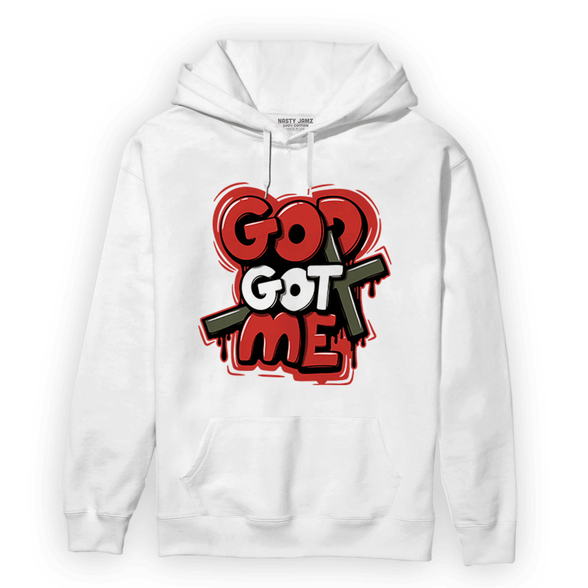 Dunk Low Mystic Red Hoodie Match God Got Me - NastyJamz