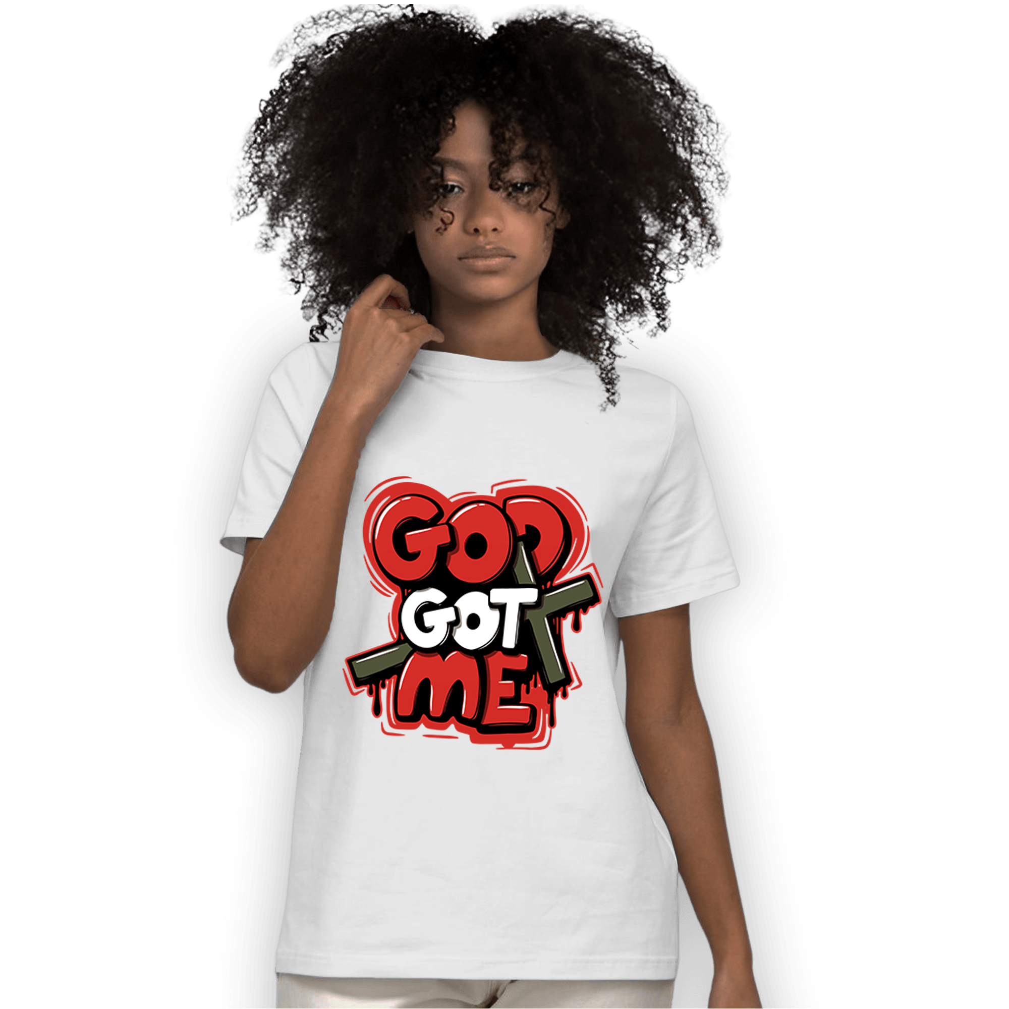 Dunk Low Mystic Red T Shirt Match God Got Me - NastyJamz