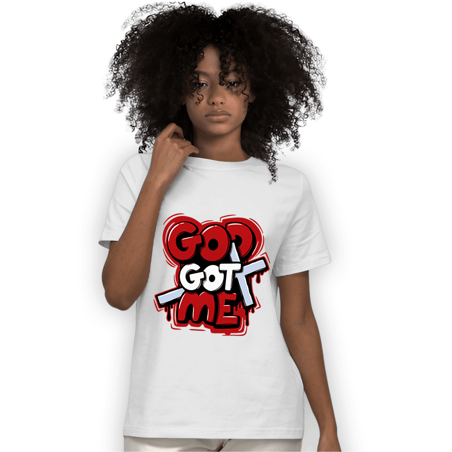 Cherry 11s T Shirt Match God Got Me - NastyJamz