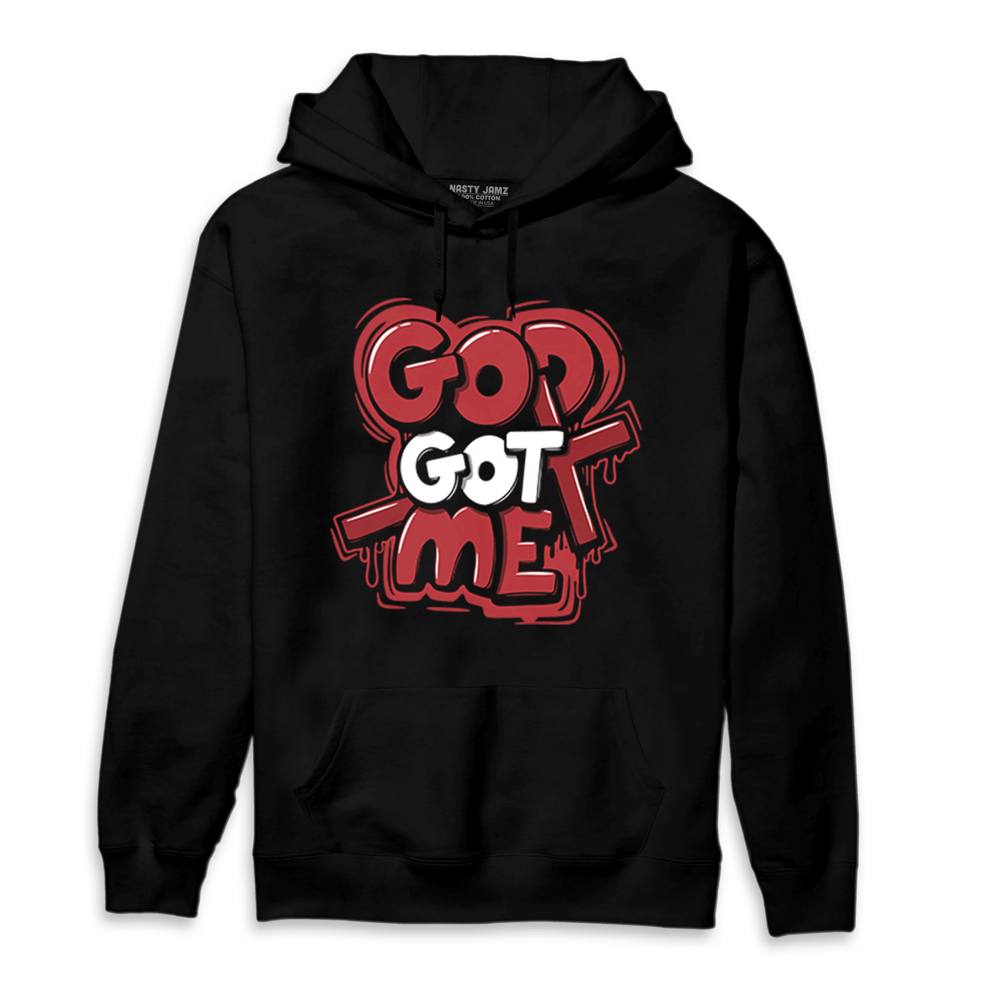Cherry 12s Hoodie Match God Got Me - NastyJamz