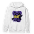 Field Purple 12s Hoodie Match God Got Me - NastyJamz