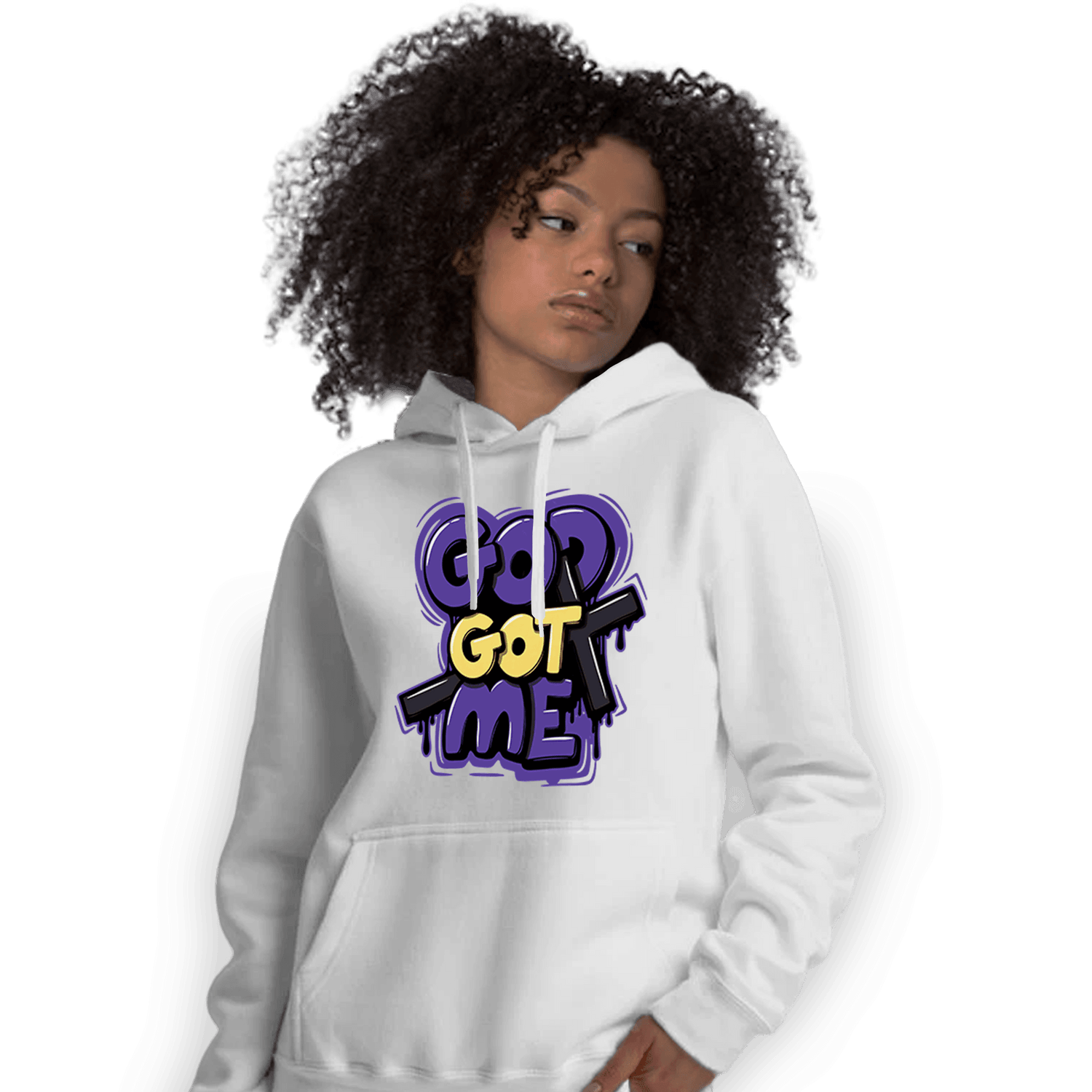 Field Purple 12s Hoodie Match God Got Me - NastyJamz