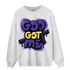 Field Purple 12s Sweatshirt Match God Got Me - NastyJamz