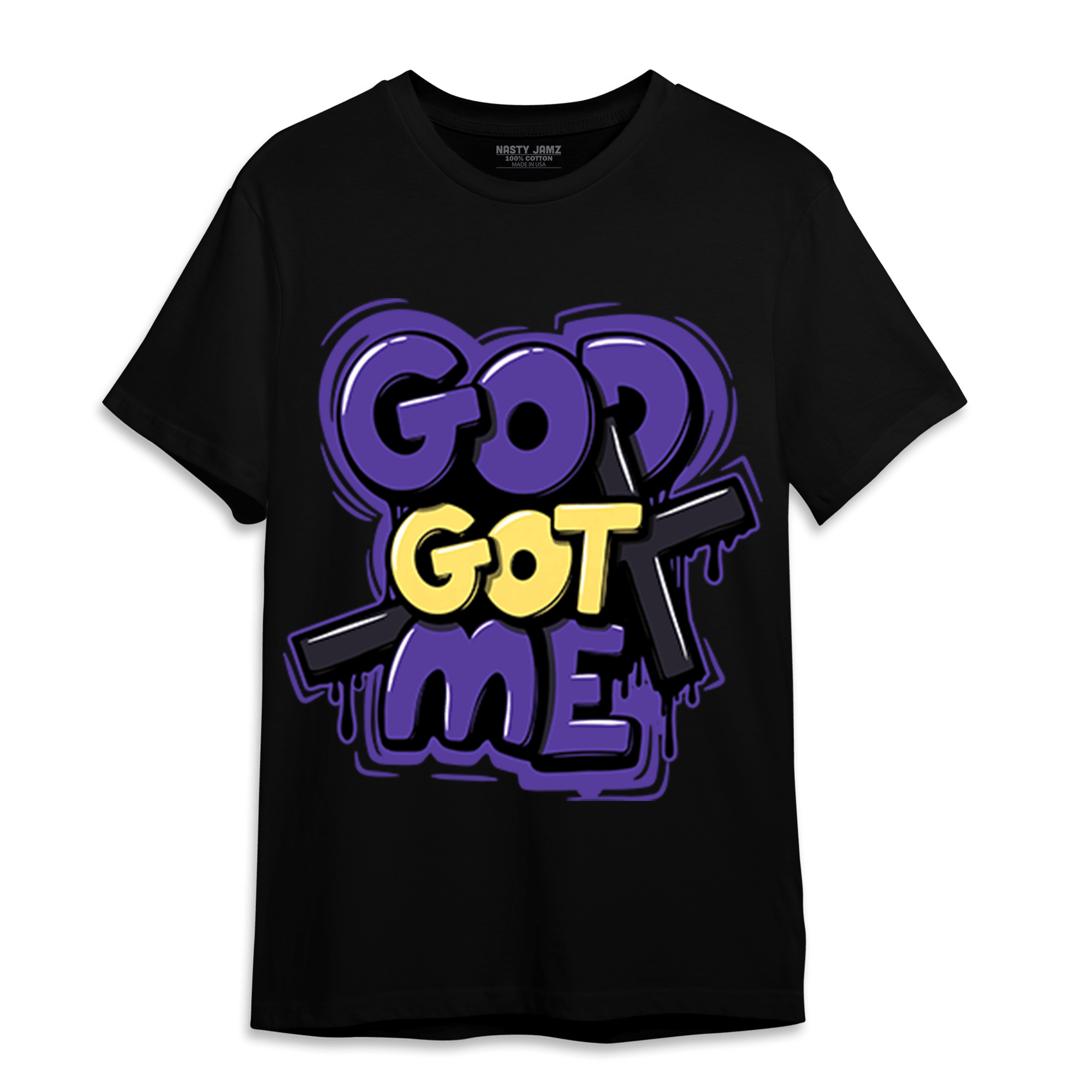 Field Purple 12s T Shirt Match God Got Me - NastyJamz