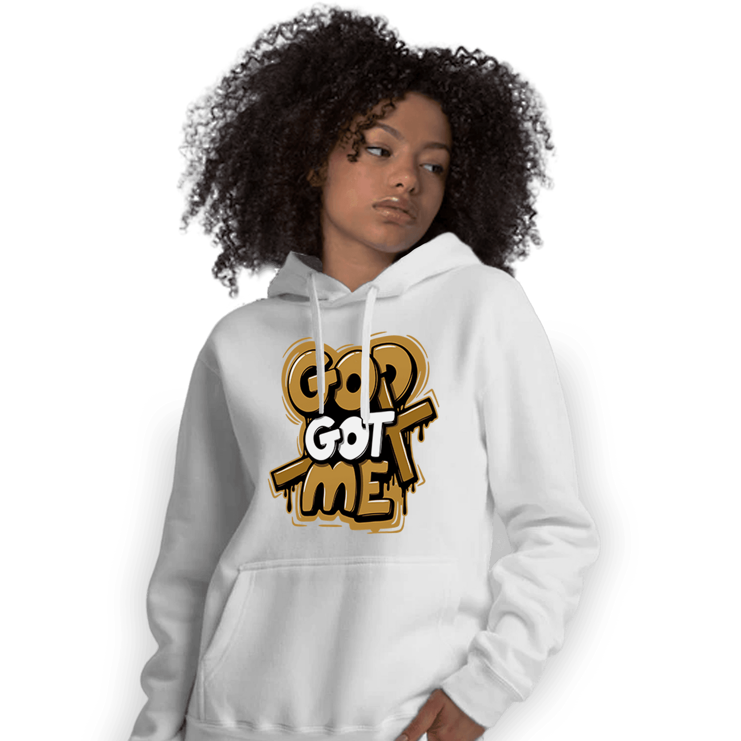Wheat 13s Hoodie Match God Got Me - NastyJamz
