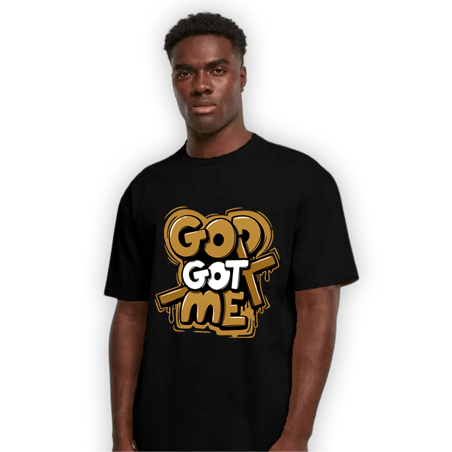 Wheat 13s T Shirt Match God Got Me - NastyJamz