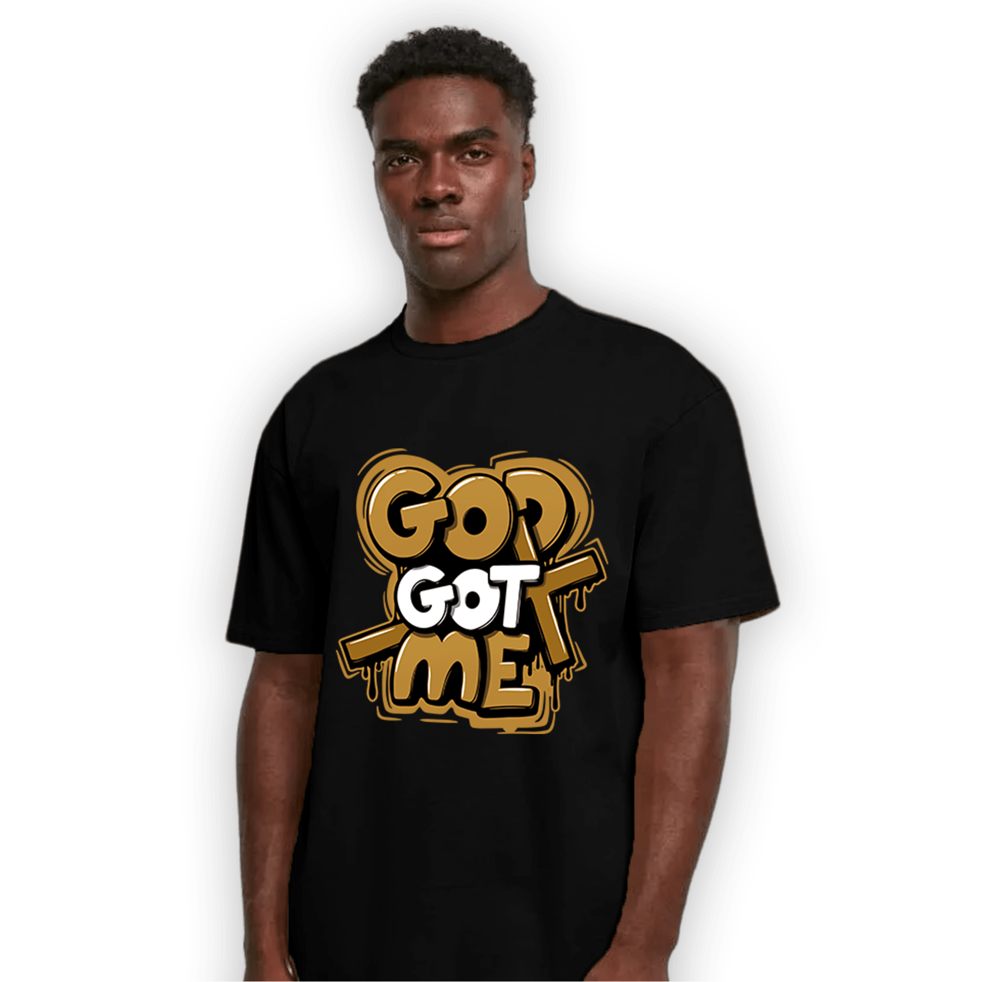 Wheat 13s T Shirt Match God Got Me - NastyJamz