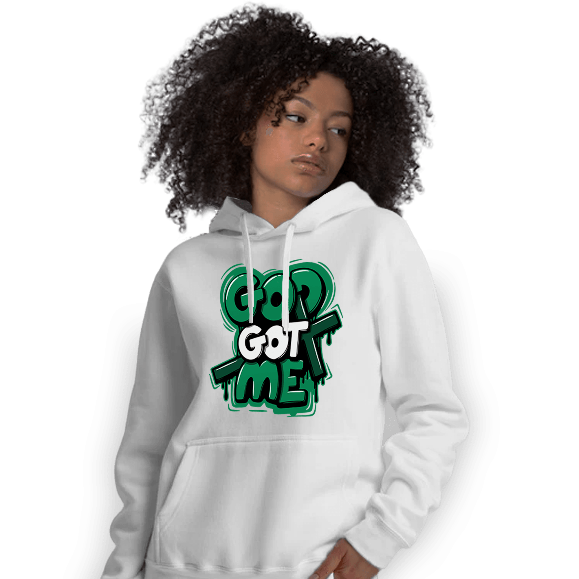 Celtic Lucky Green 1s Hoodie Match God Got Me - NastyJamz