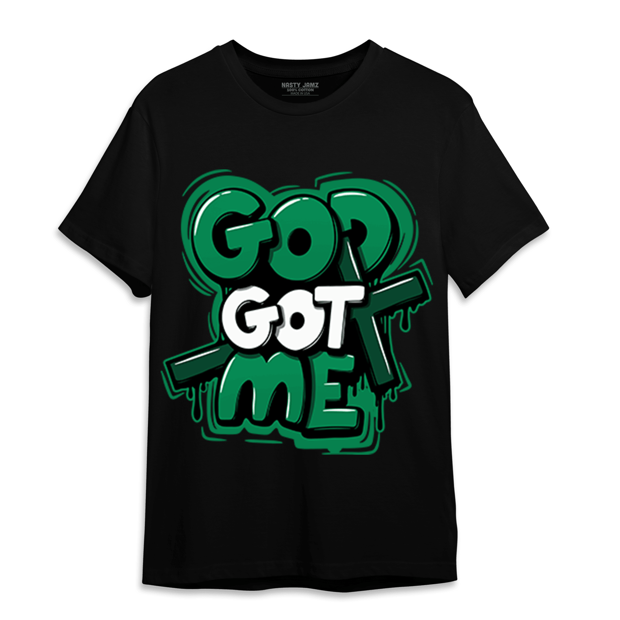 Celtic Lucky Green 1s T Shirt Match God Got Me - NastyJamz