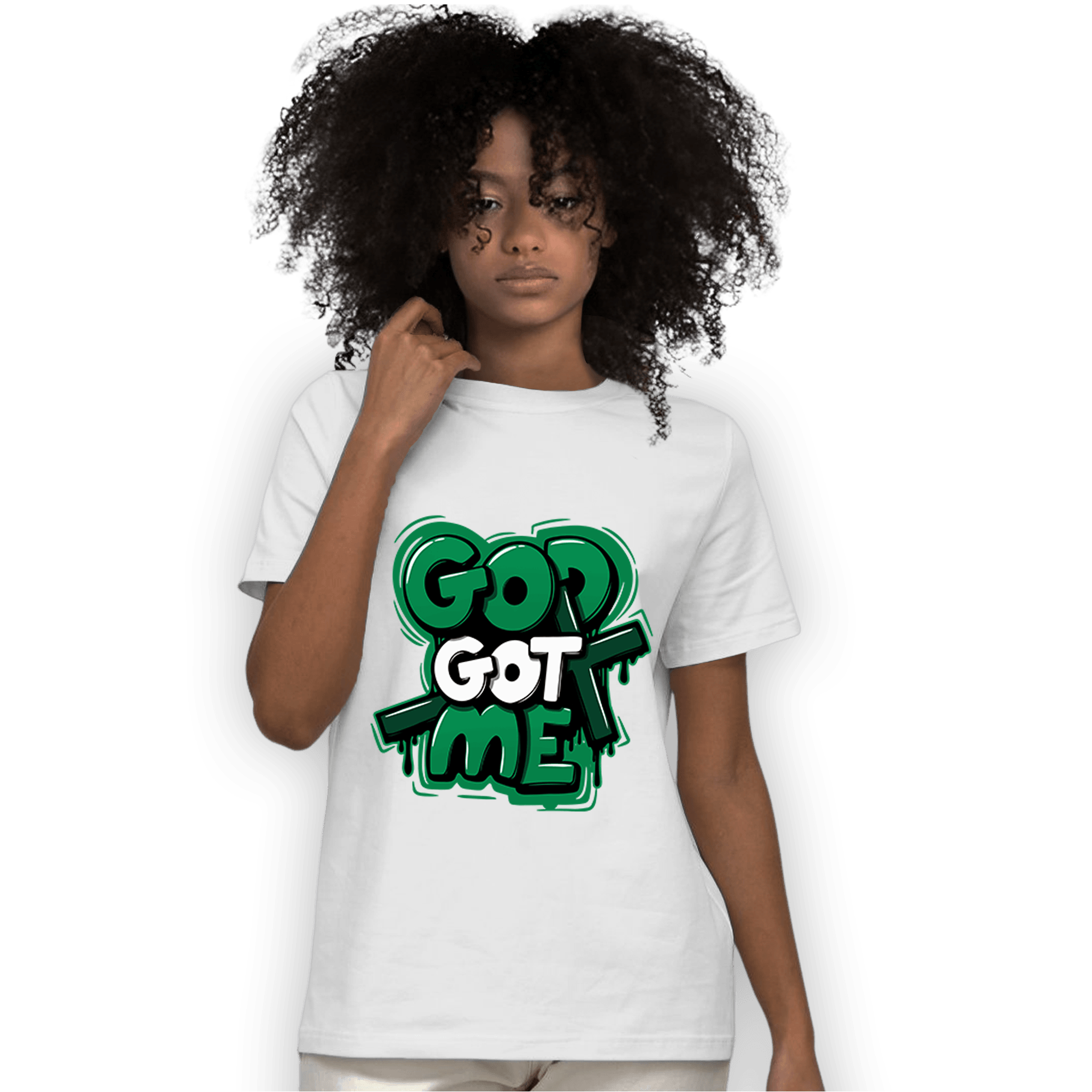 Celtic Lucky Green 1s T Shirt Match God Got Me - NastyJamz